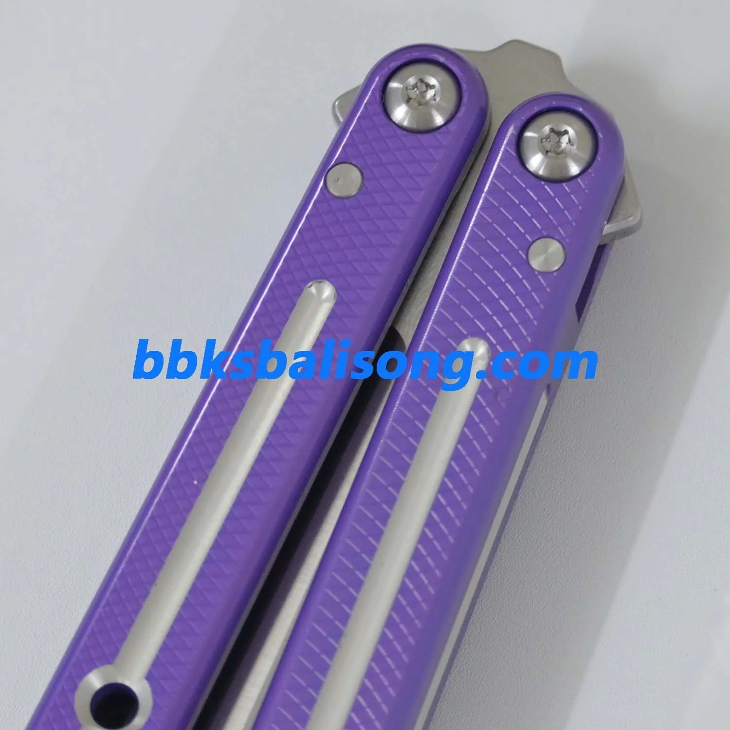 Titus Kraken V3 Live Blade Balisong Clone Dual-Tone Version - Image 7