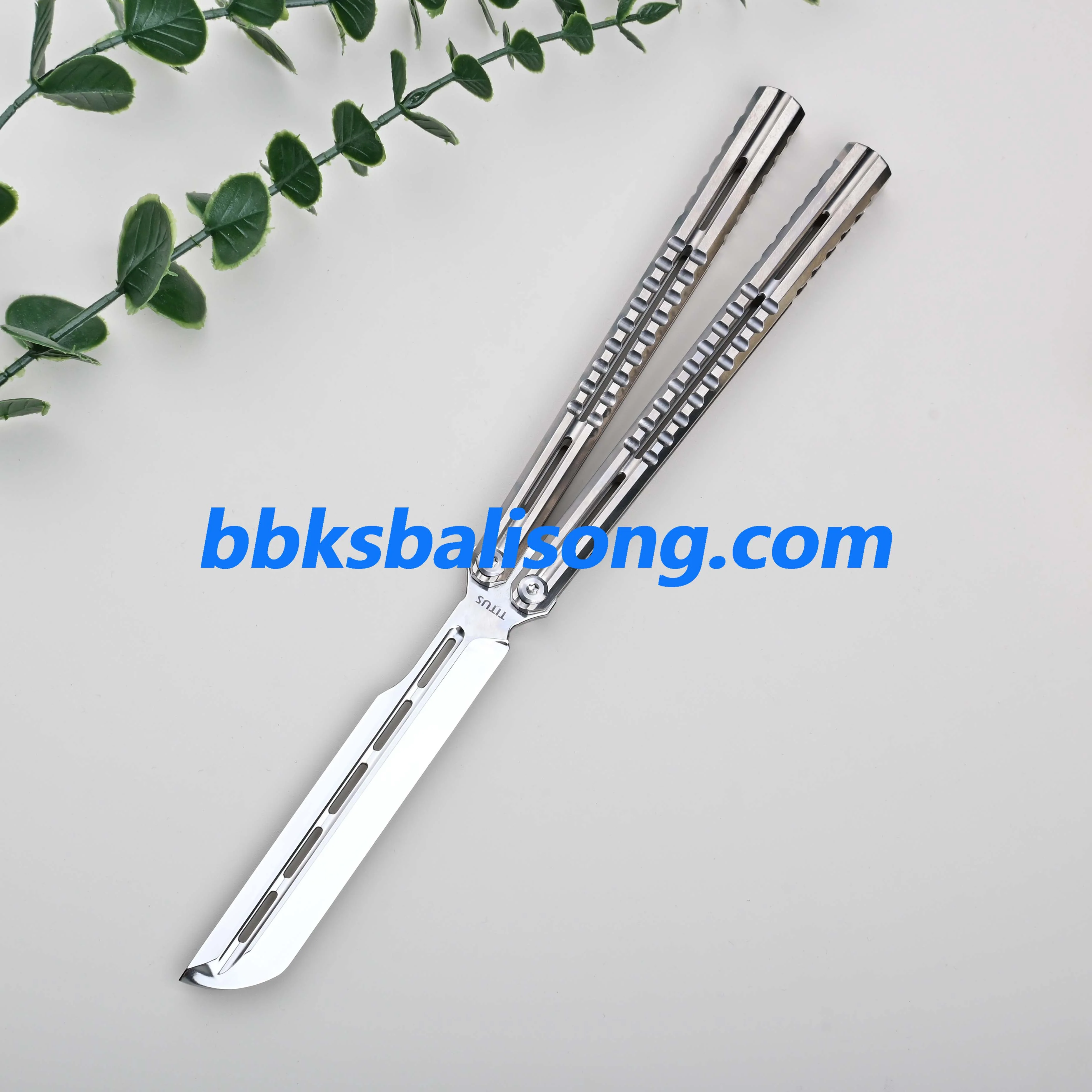 Titus Mirage Original Balisong Titanium Handle - Image 10