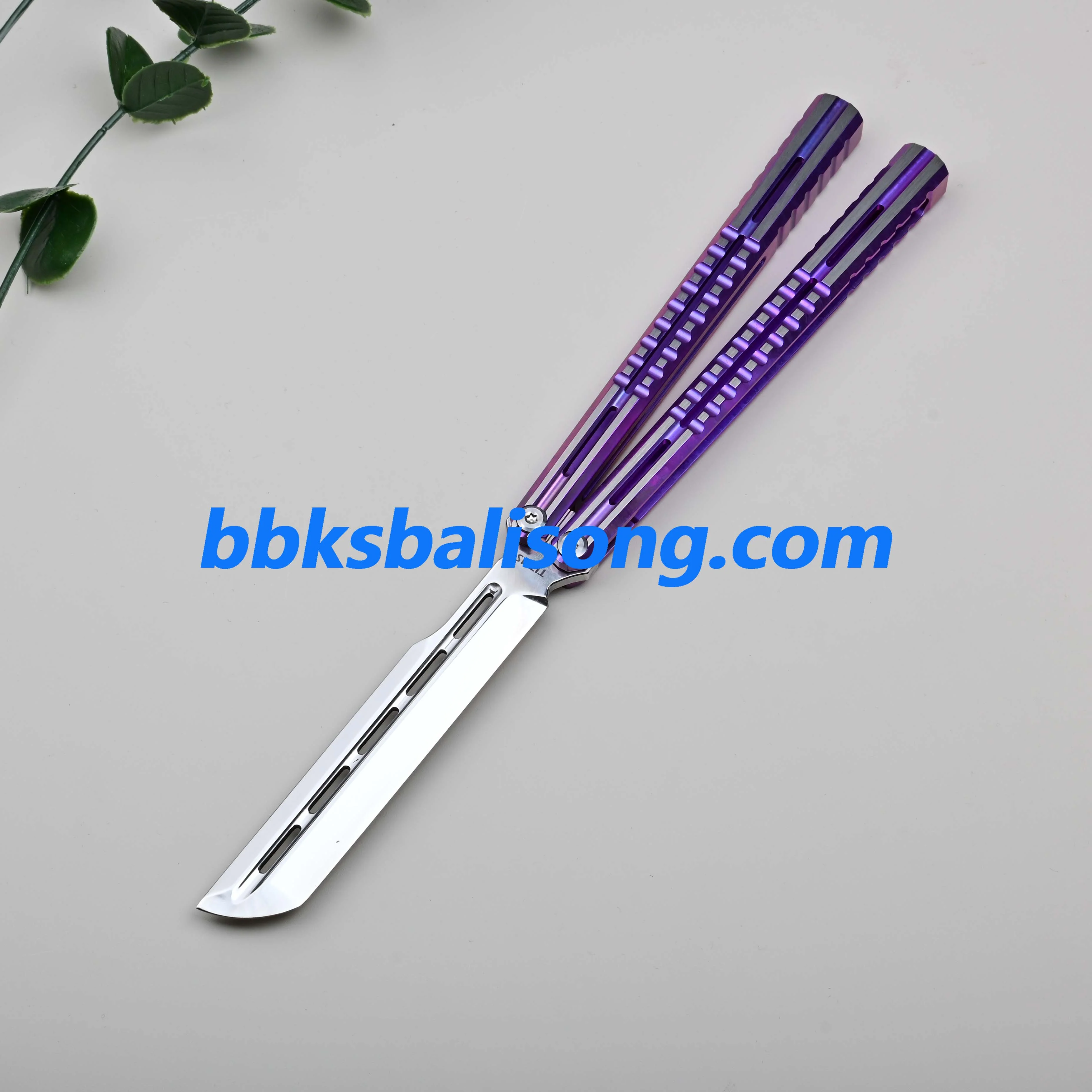Titus Mirage Original Balisong Titanium Handle - Image 14