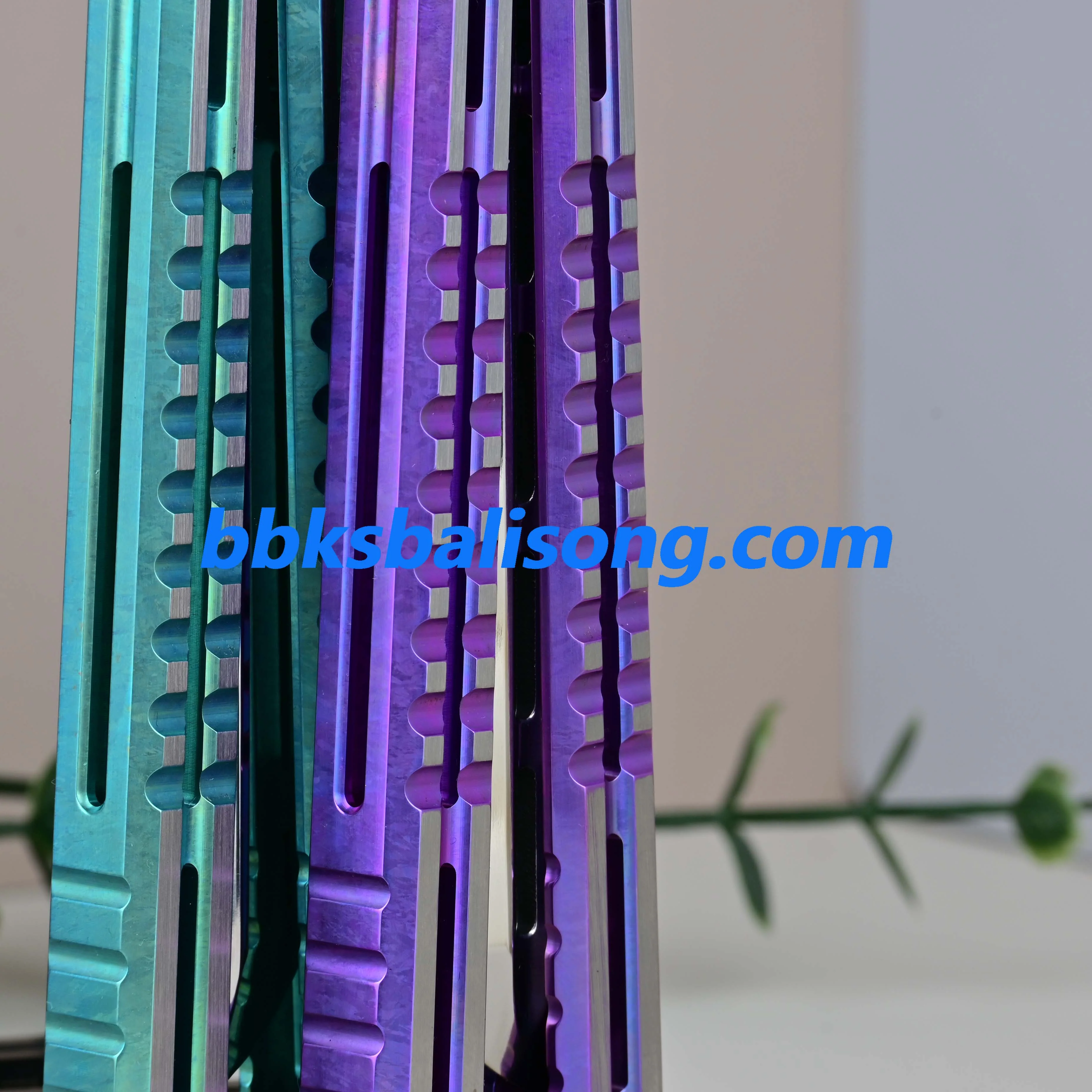 Titus Mirage Original Balisong Titanium Handle - Image 16