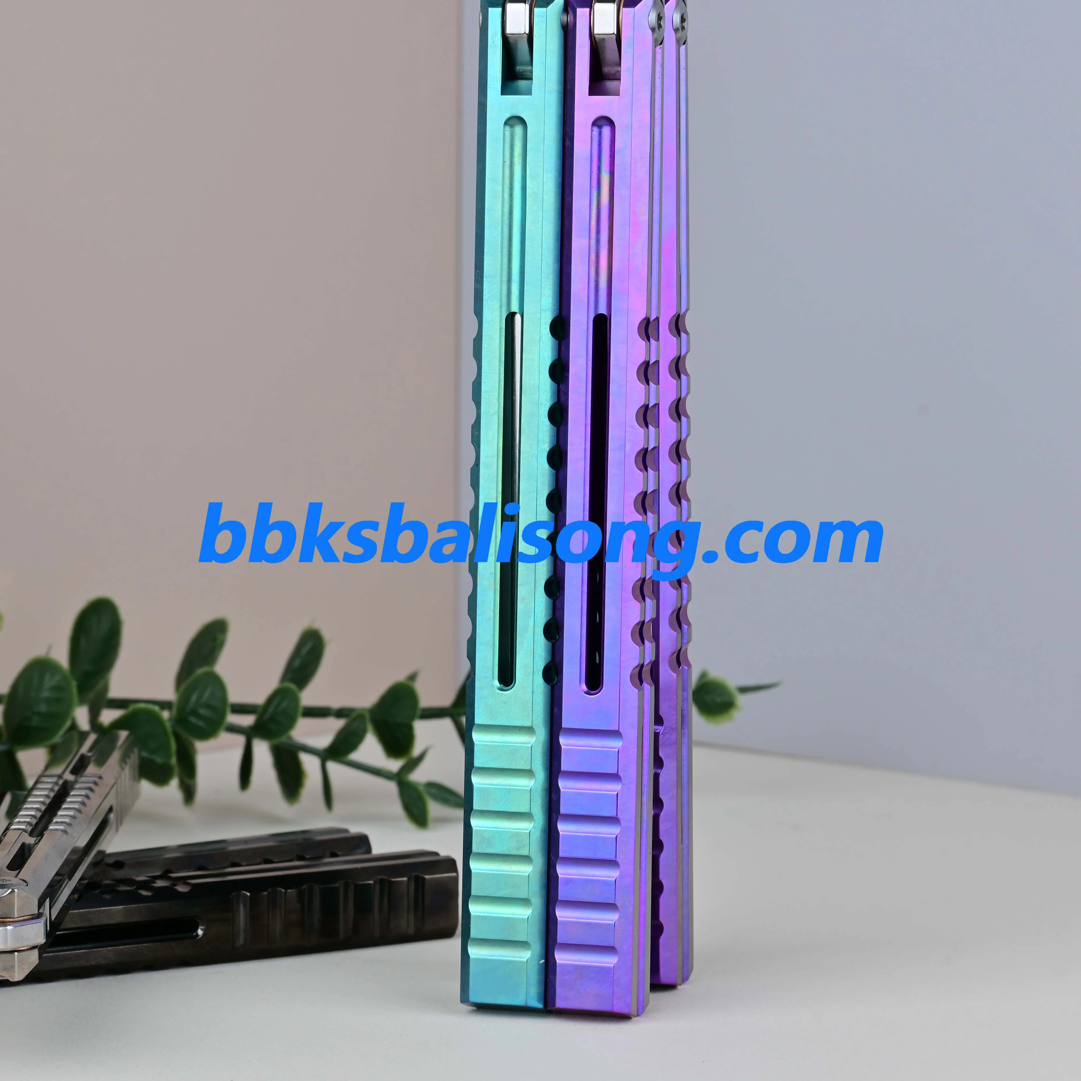 Titus Mirage Original Balisong Titanium Handle - Image 18