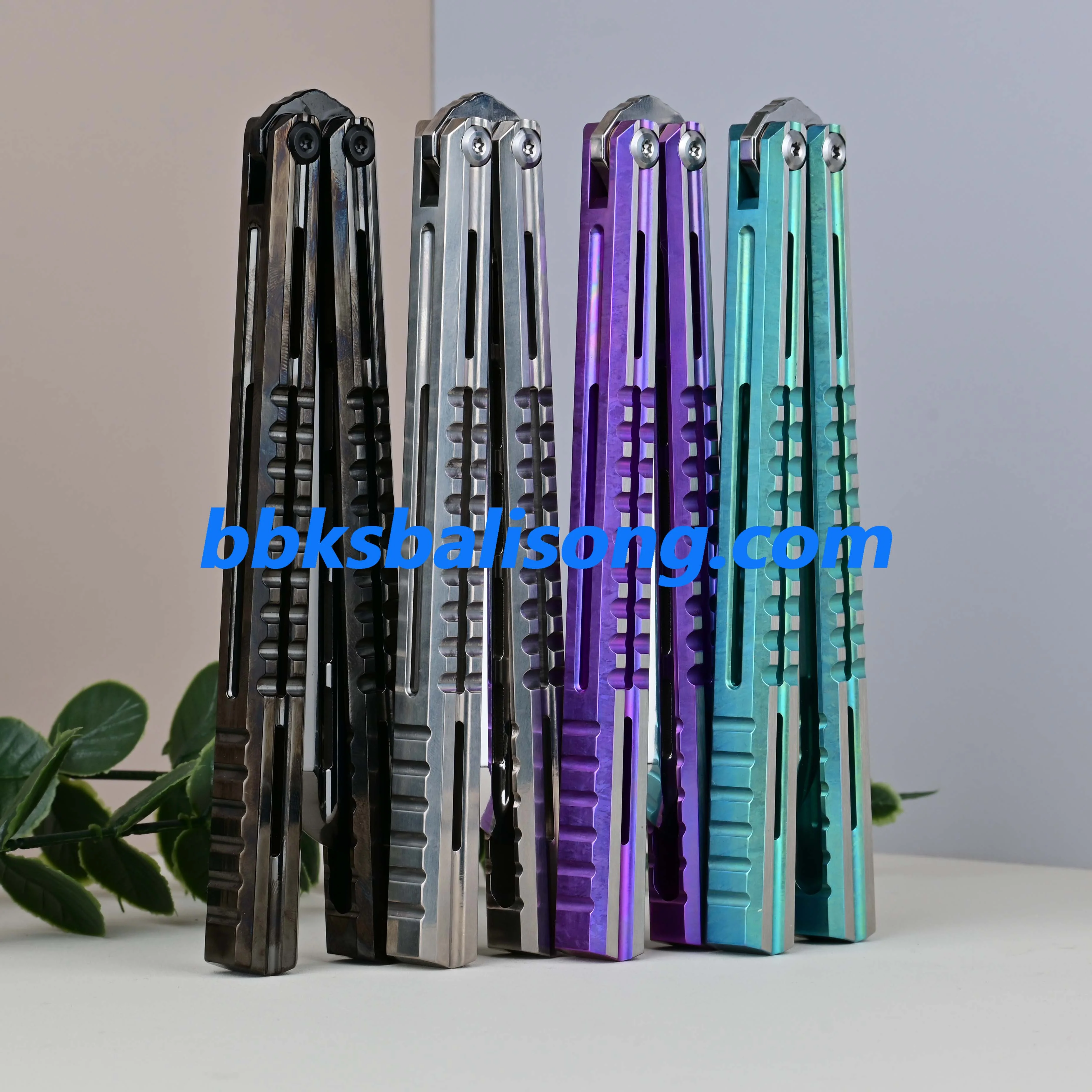 Titus Mirage Original Balisong Titanium Handle - Image 8
