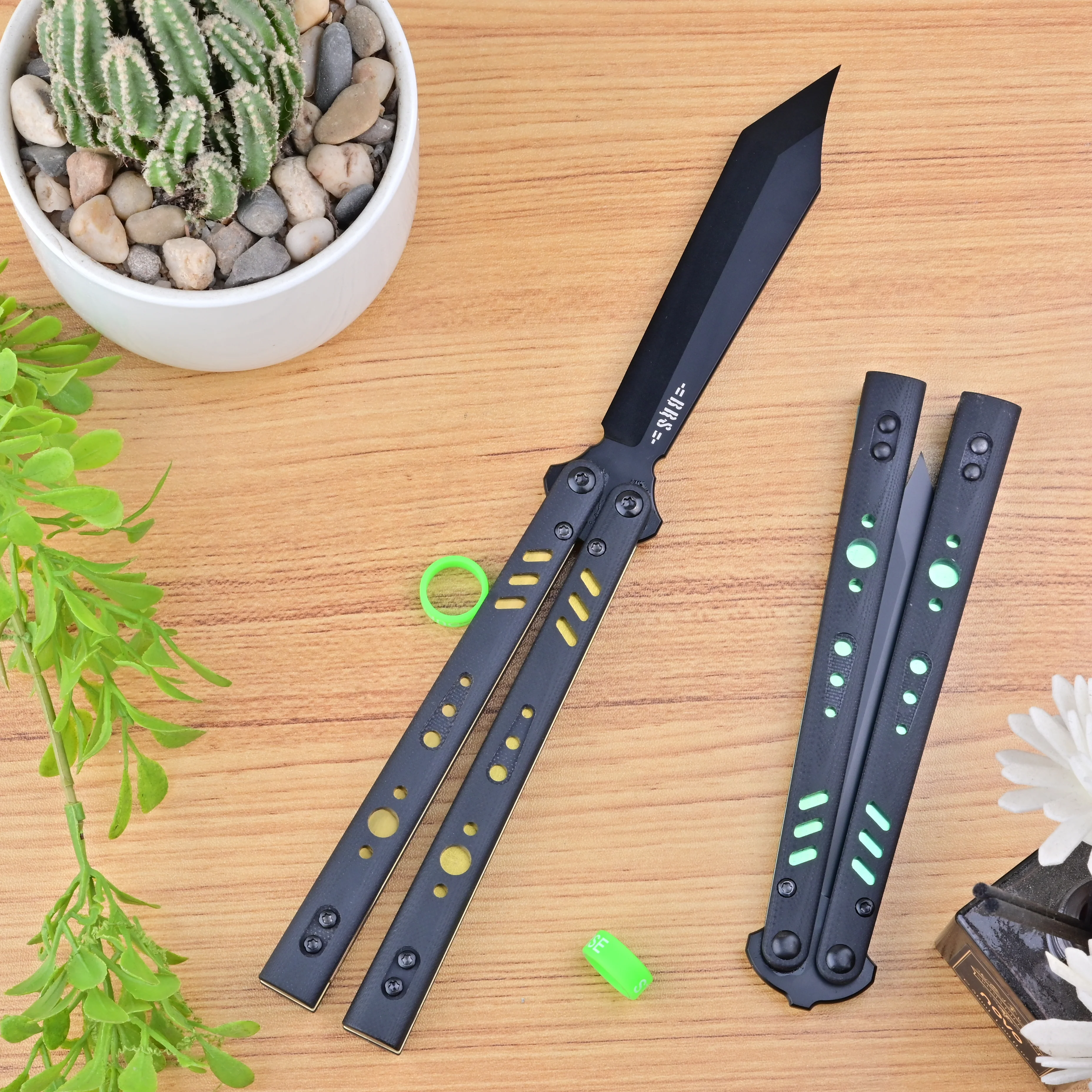 Titus Replicant Balisong Clone Titanium Lining - Image 14