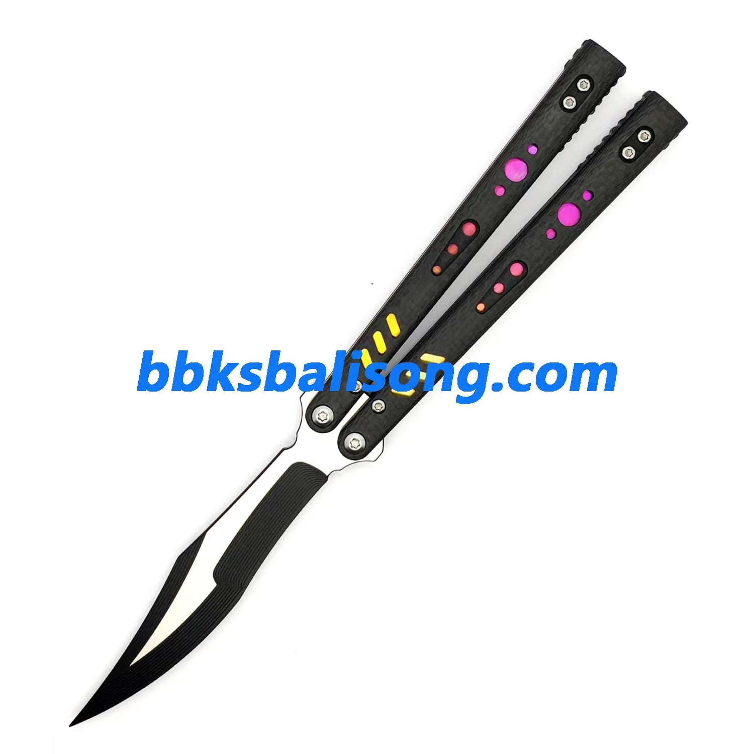 Titus Replicant (REP) V3 Balisong Clone Carbon Fiber Scales Titanium Liner - Image 28