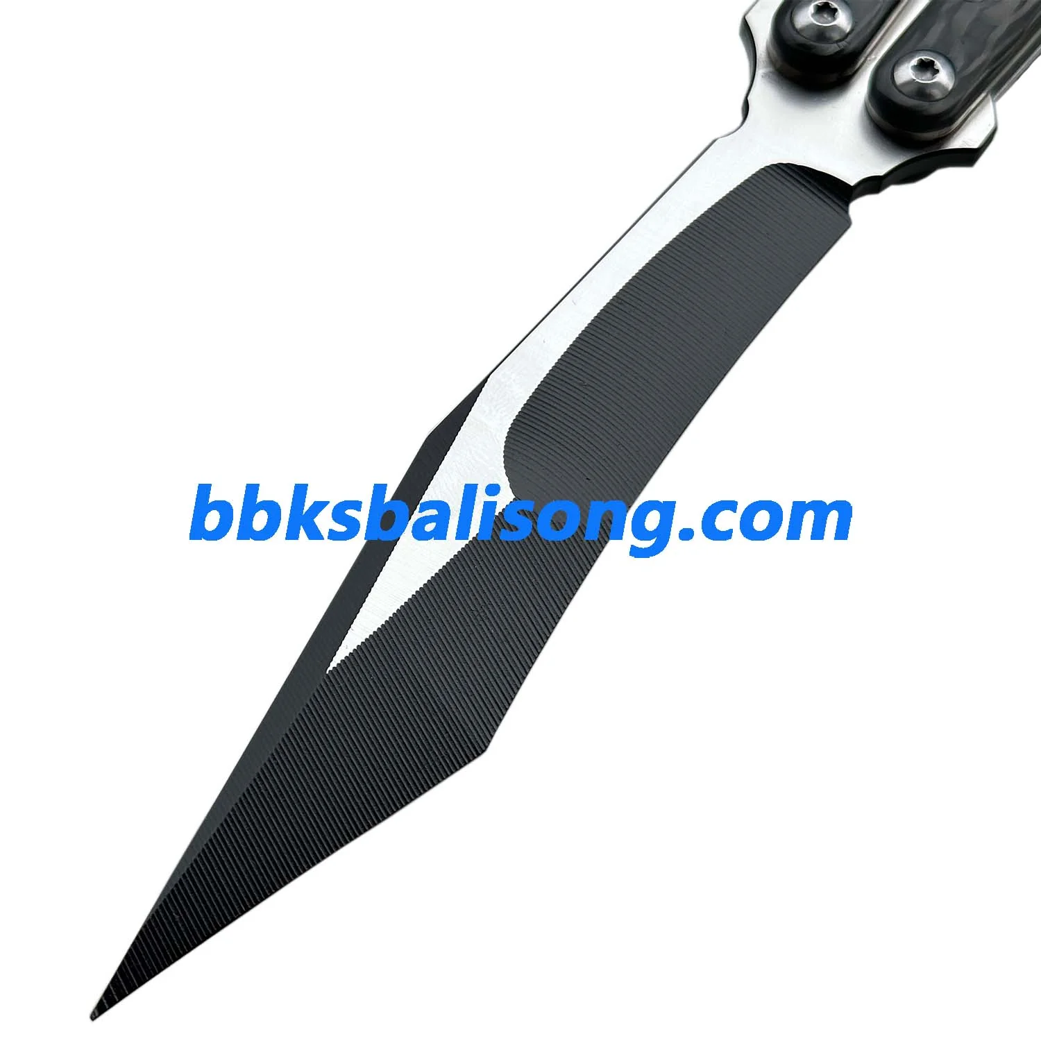 Titus Replicant (REP) V3 Balisong Clone Carbon Fiber Scales Titanium Liner - Image 9