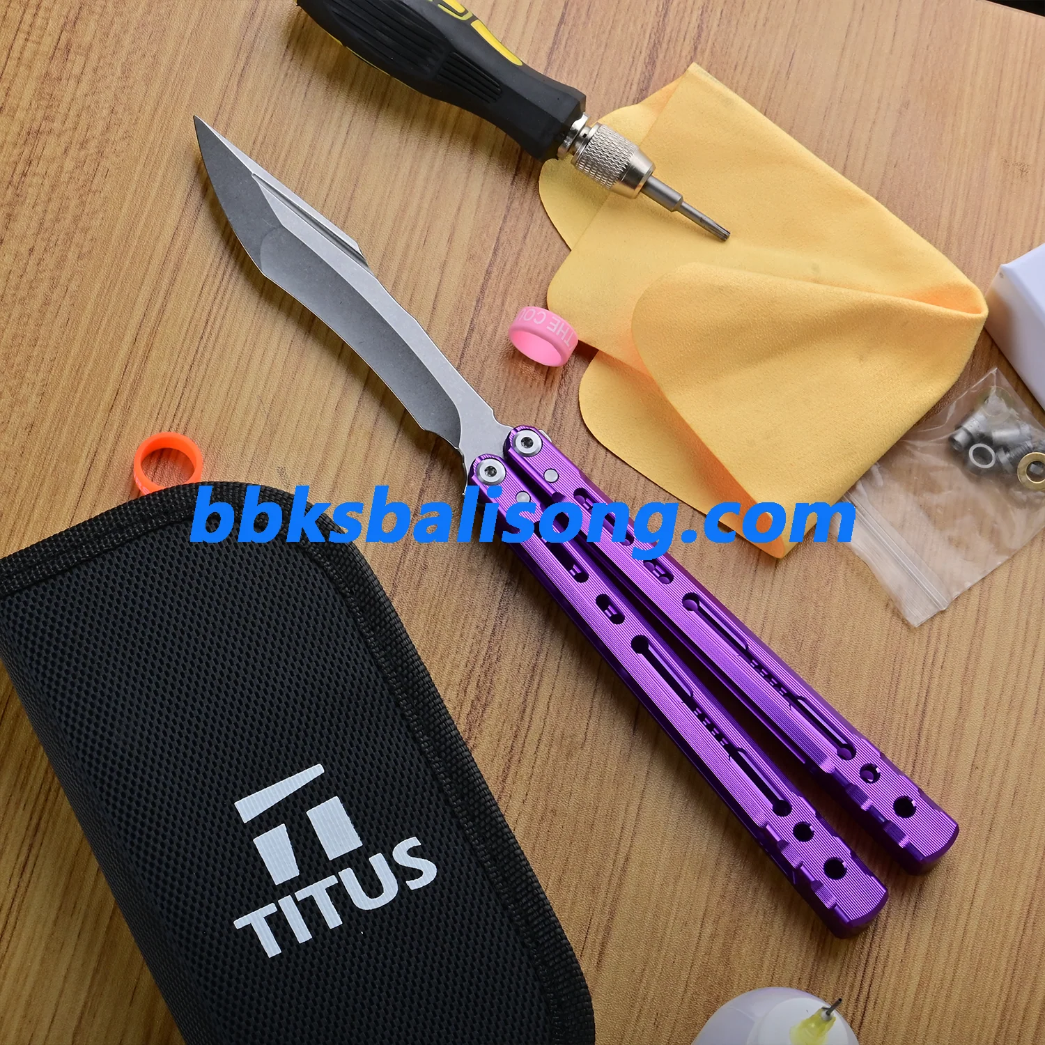 Titus Sirius Balisong Clone 7075 Aluminum - Image 25