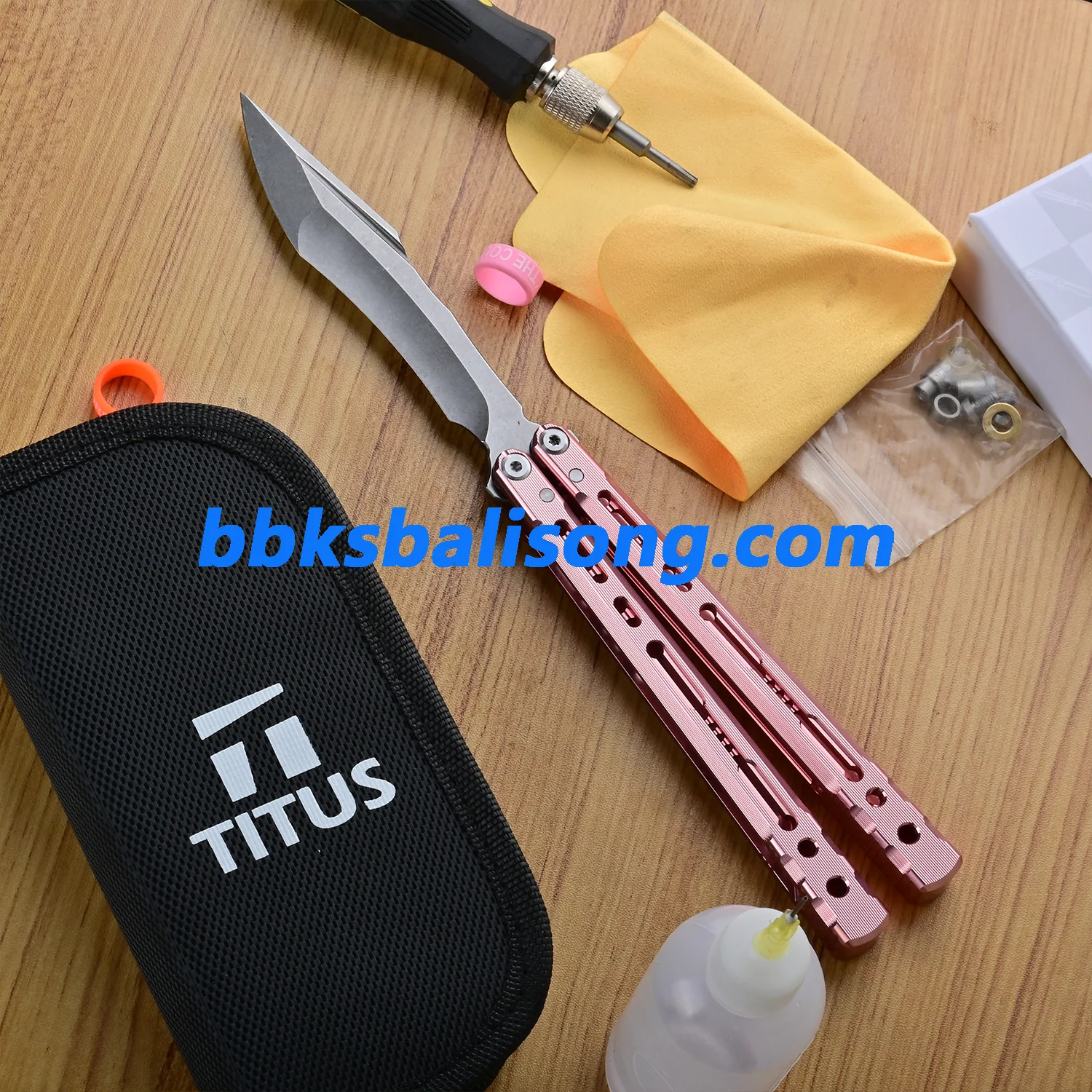 Titus Sirius Balisong Clone 7075 Aluminum - Image 26