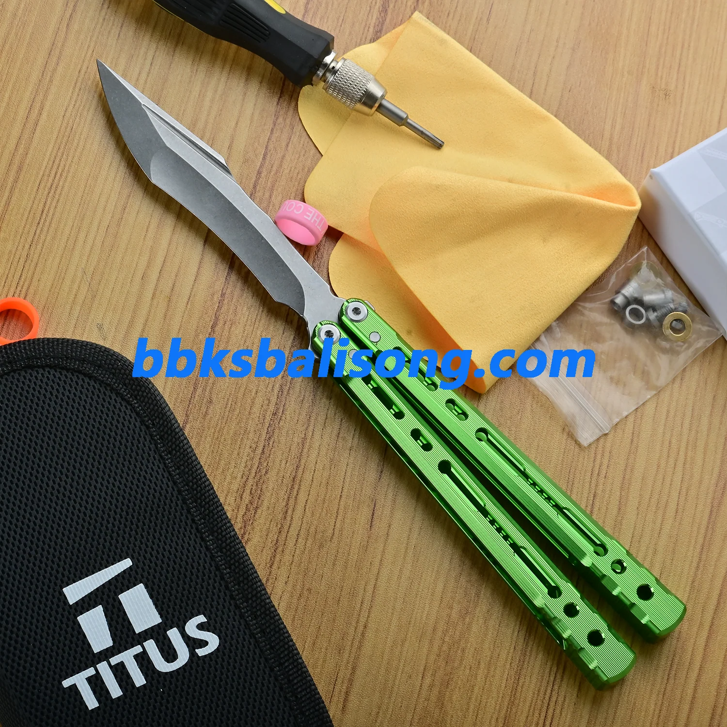 Titus Sirius Balisong Clone 7075 Aluminum - Image 28