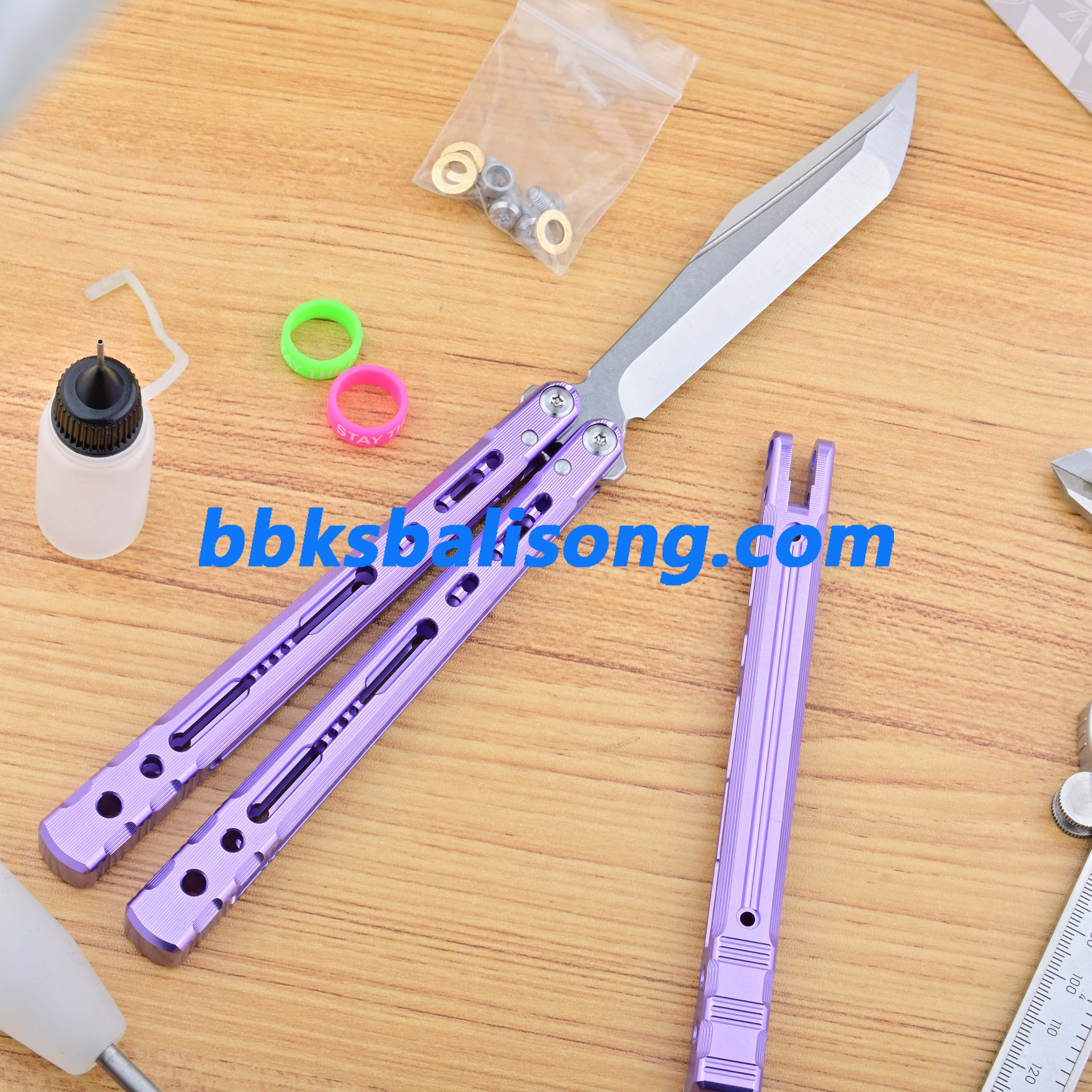Titus Sirius Balisong Clone 7075 Aluminum - Image 34