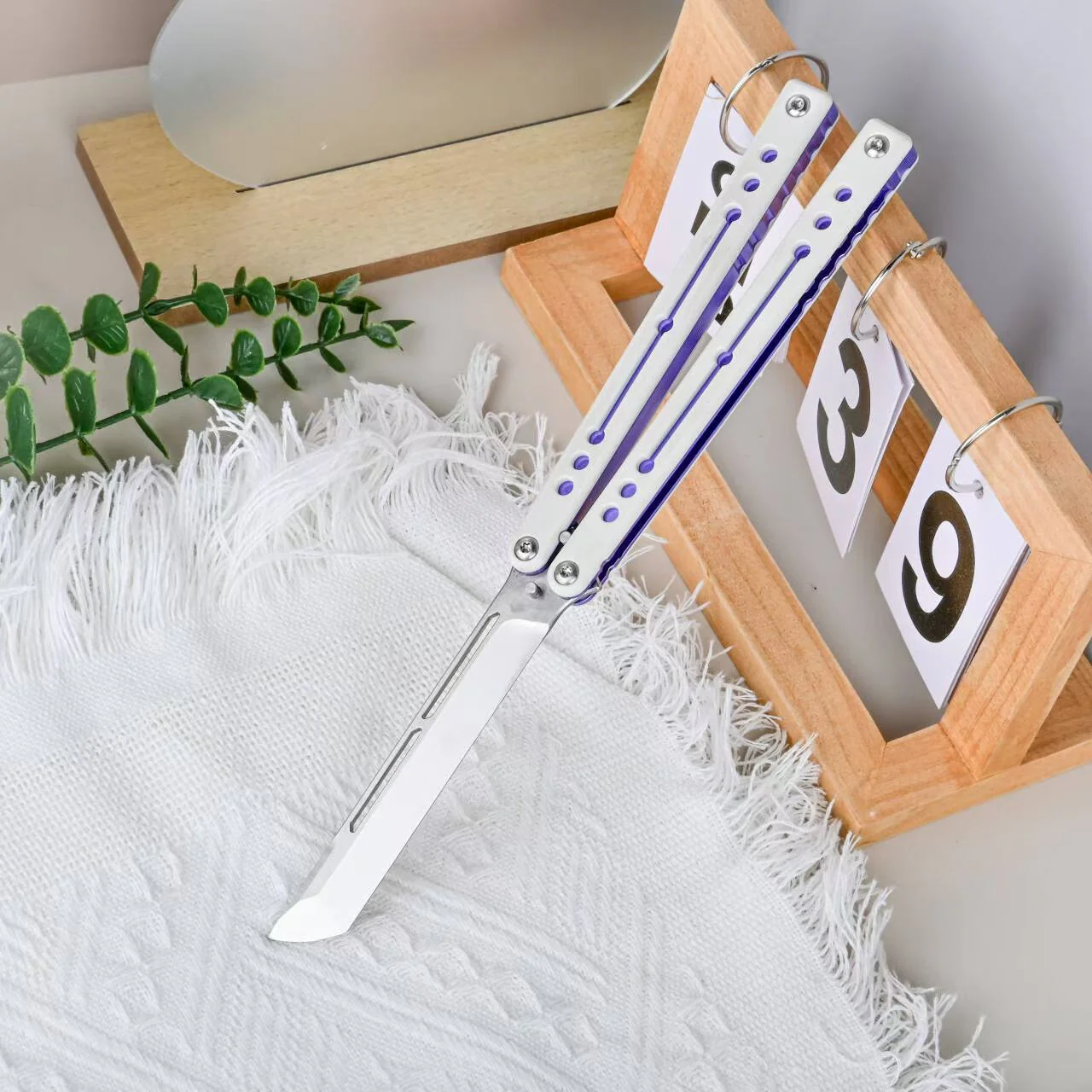 Titus Tanto Nautilus V2 Balisong Clone - Image 3