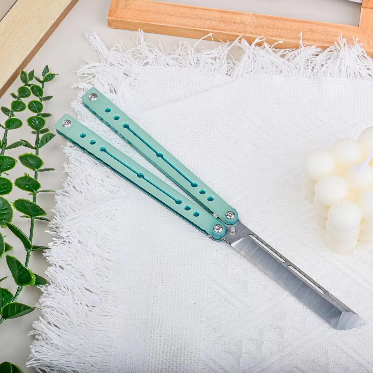 Titus Tanto Nautilus V2 Balisong Clone - Image 5