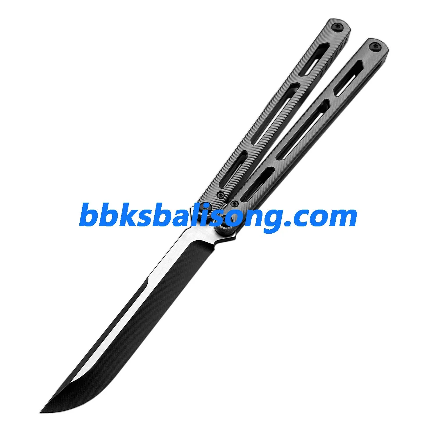 Titus Tsunami V4 Clone Balisong Trainer 7075 Aluminum Handle Bushing System - Image 13