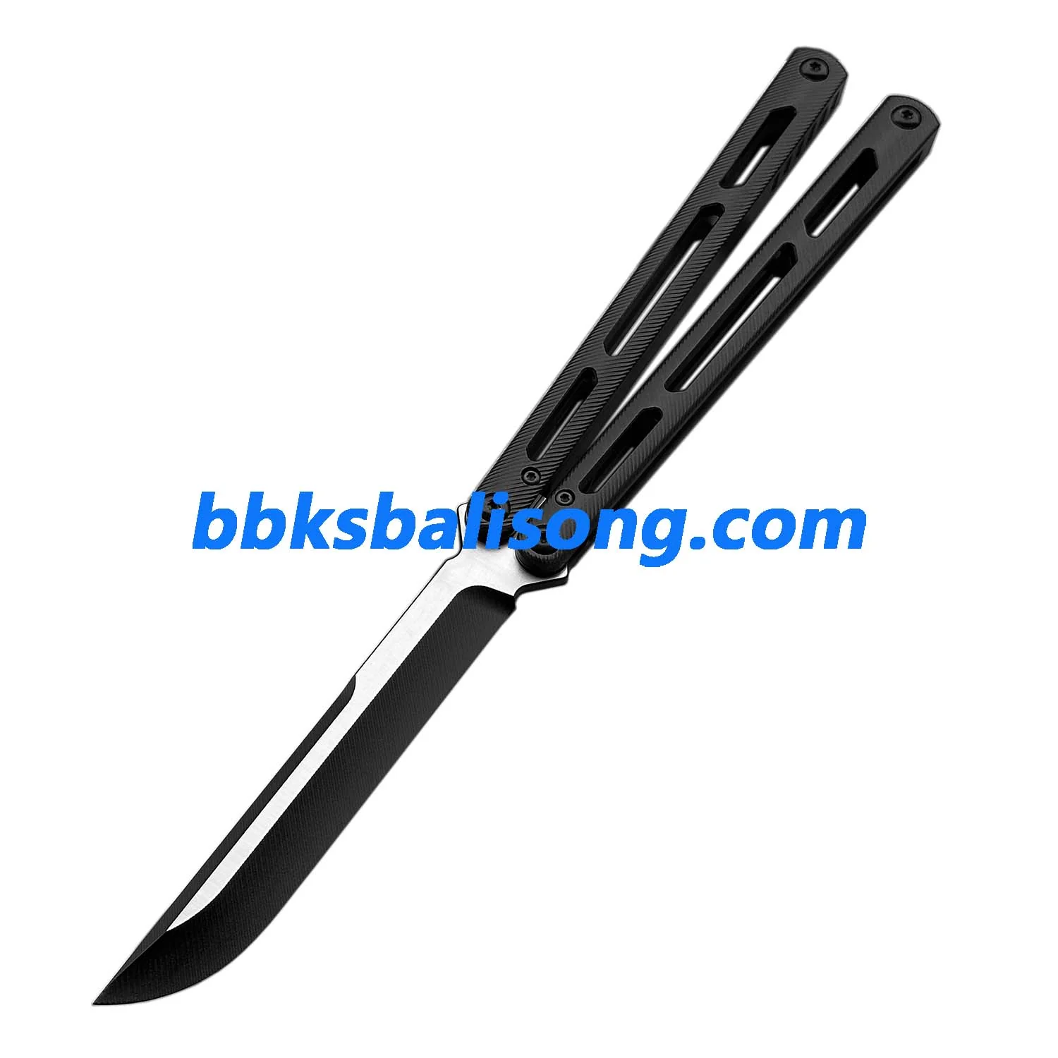 Titus Tsunami V4 Clone Balisong Trainer 7075 Aluminum Handle Bushing System - Image 14