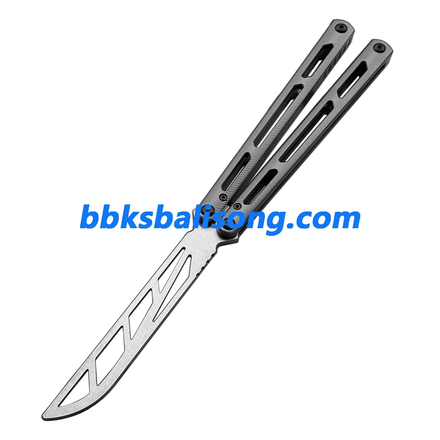 Titus Tsunami V4 Clone Balisong Trainer 7075 Aluminum Handle Bushing System - Image 16