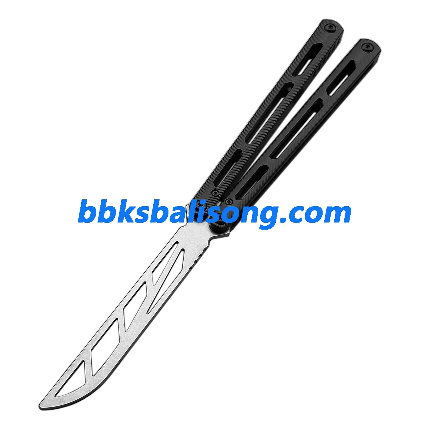 Titus Tsunami V4 Clone Balisong Trainer 7075 Aluminum Handle Bushing System - Image 17