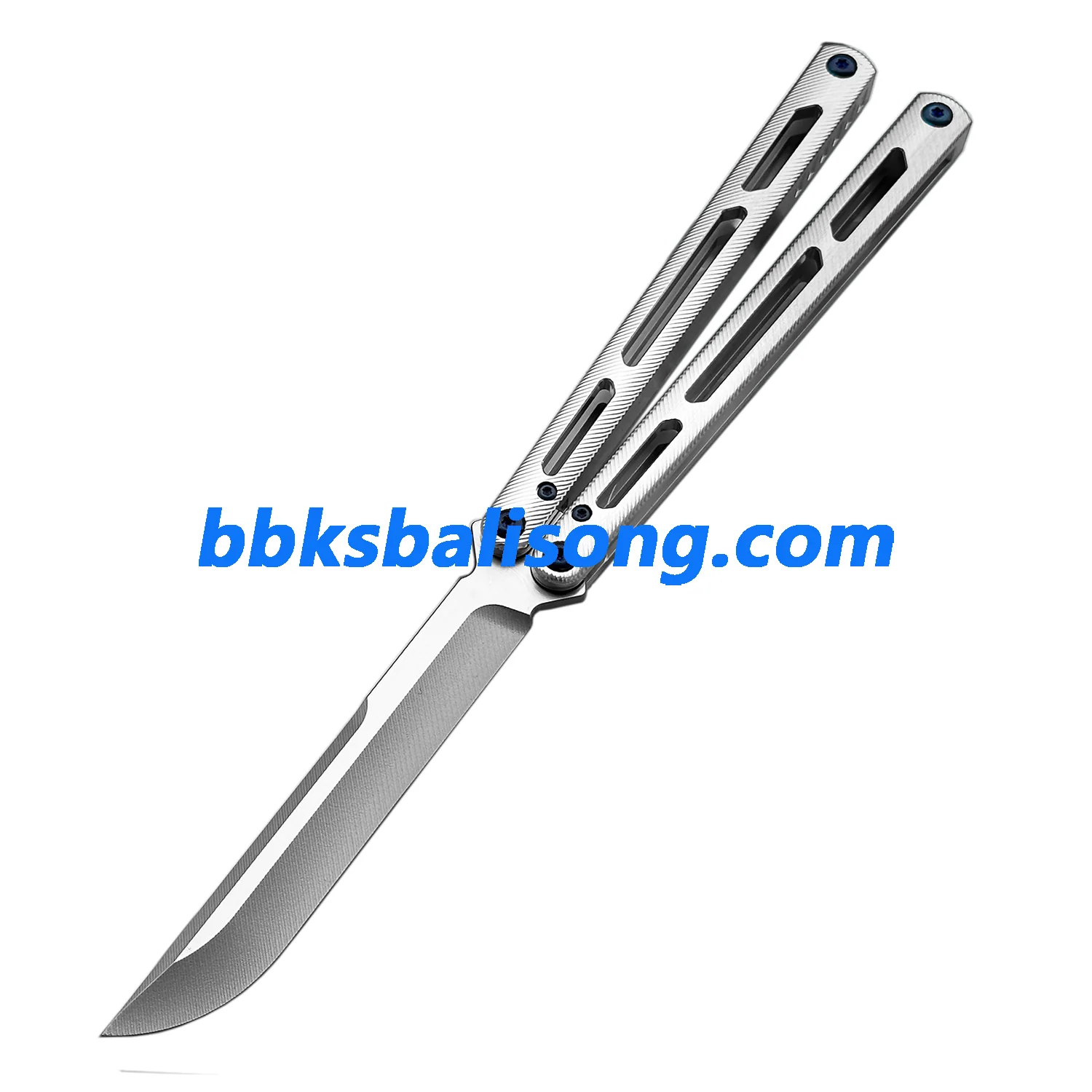 Titus Tsunami V4 Clone Balisong Trainer 7075 Aluminum Handle Bushing System - Image 18