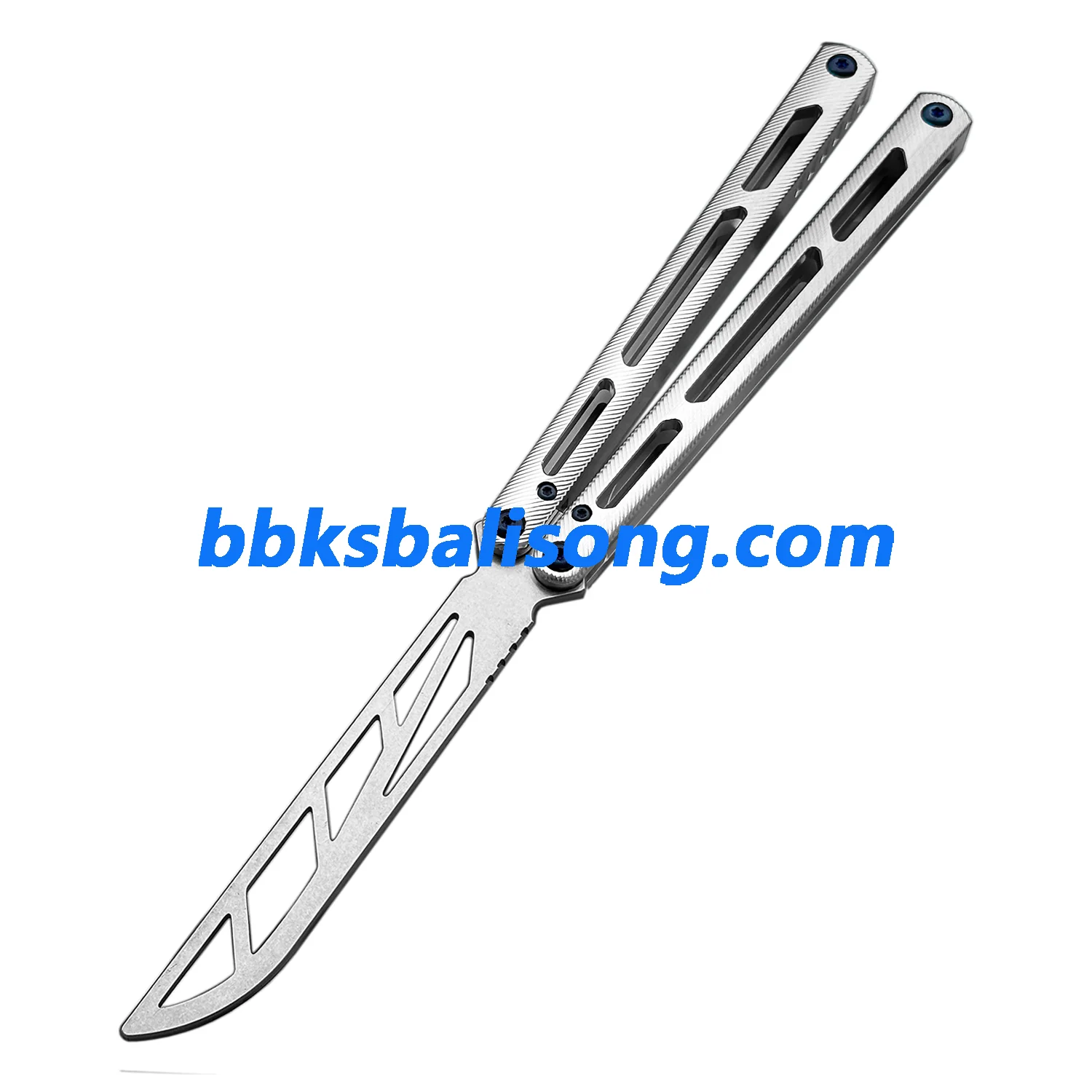Titus Tsunami V4 Clone Balisong Trainer 7075 Aluminum Handle Bushing System - Image 21