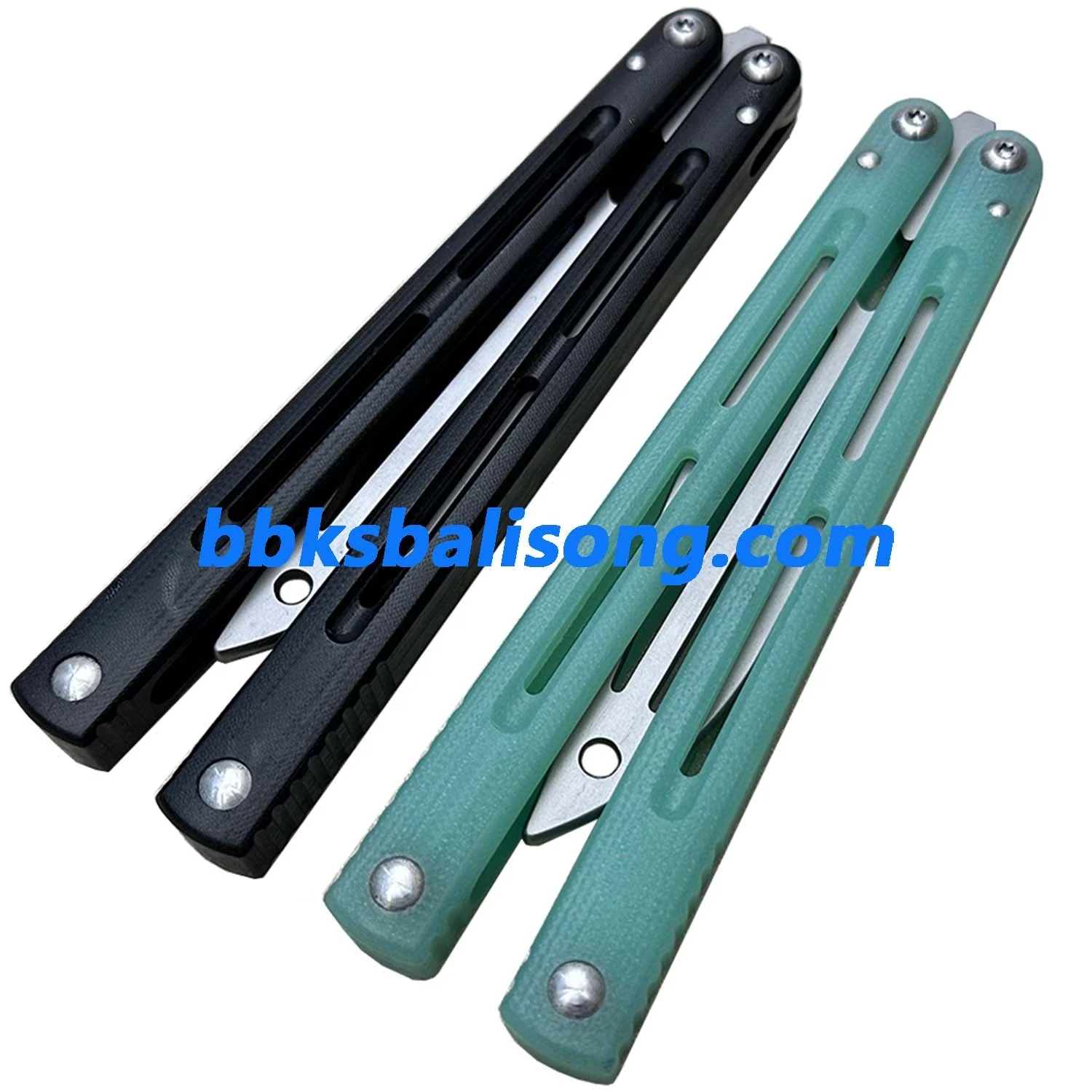 TOUCH TIMES Hairtail Balisong G10 Handle Bushings System - Image 5