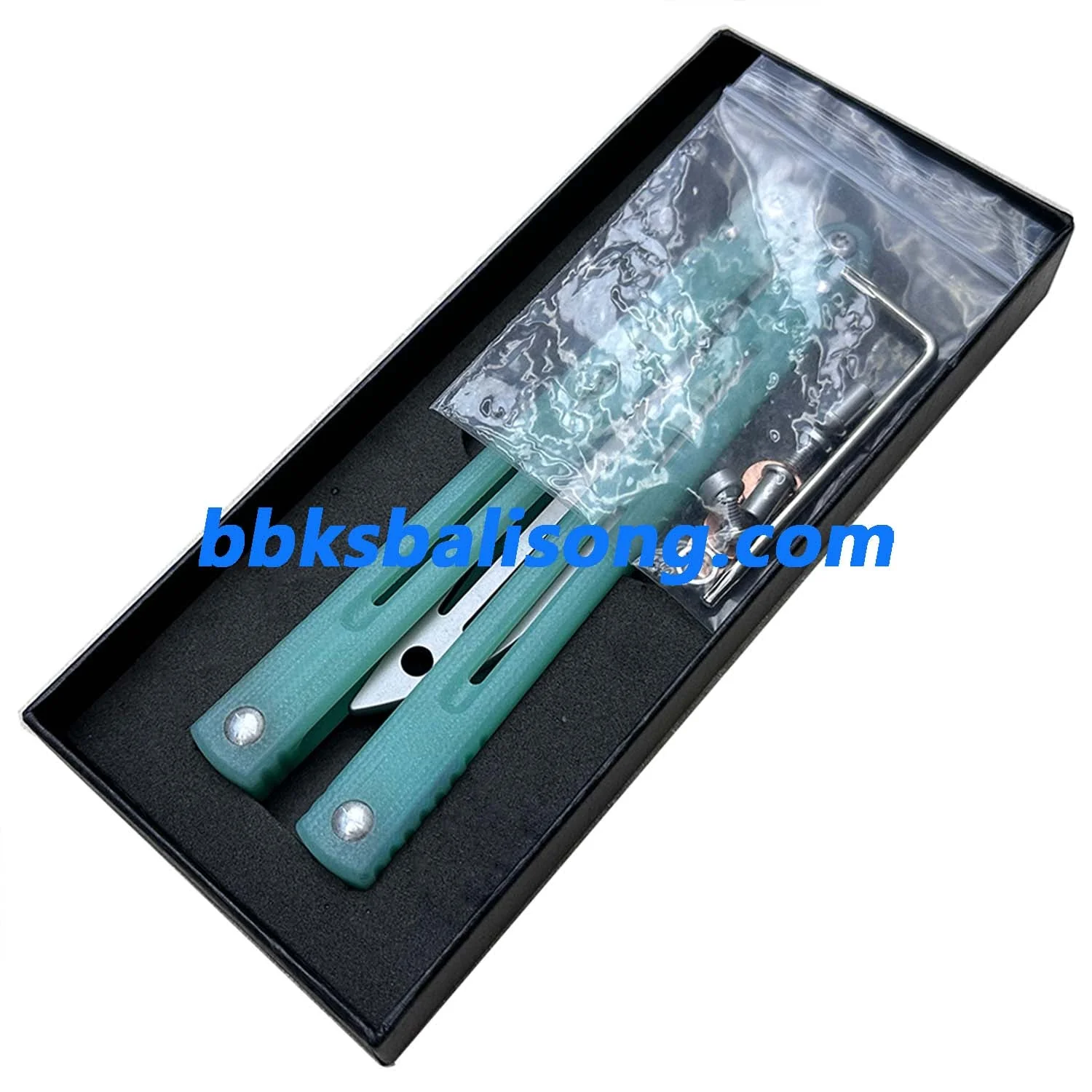 TOUCH TIMES Hairtail Balisong G10 Handle Bushings System - Image 6