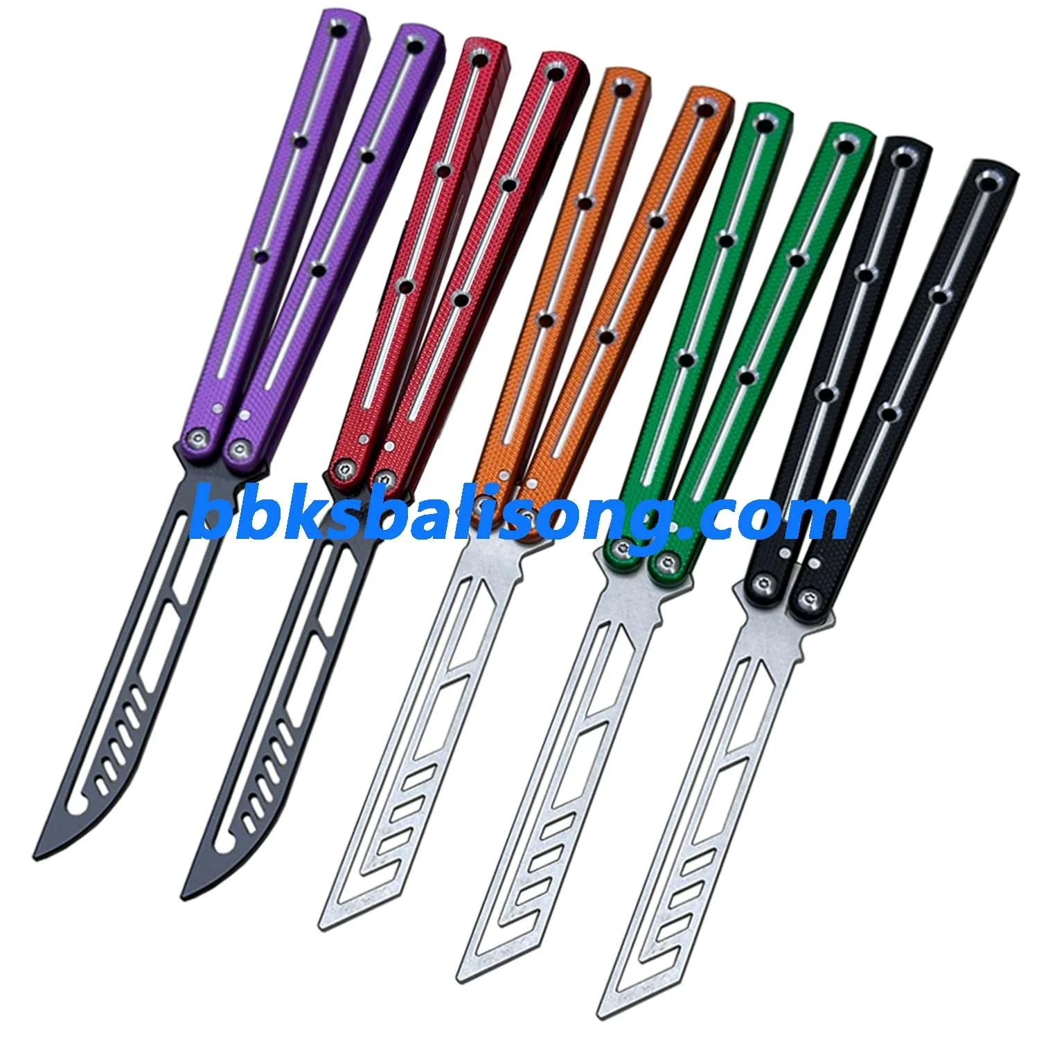 TOUCH TIMES Kraken V3 Balisong Clone 6061 Aluminum Handle - Image 9