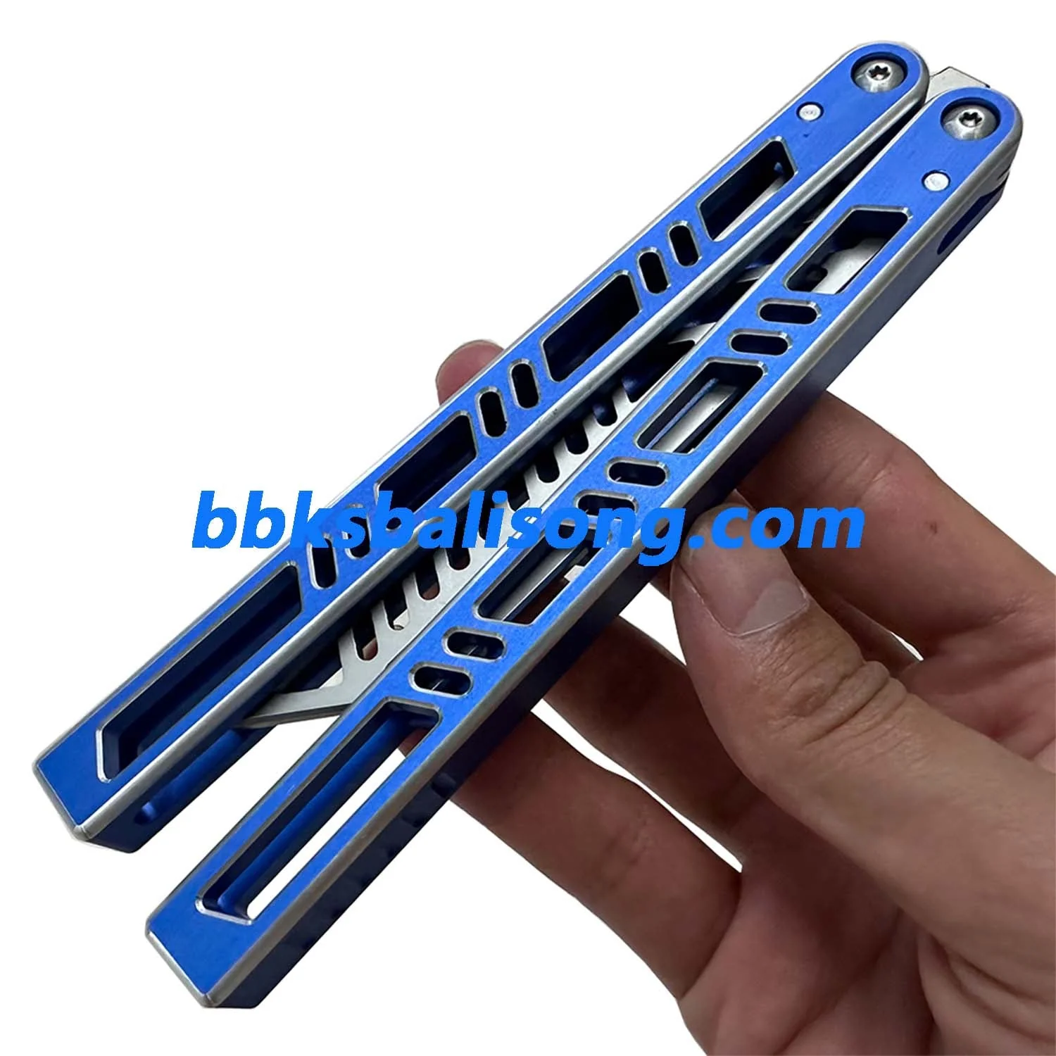 TOUCH TIMES Megalodon Balisong Clone 7075 Aluminum Handle - Image 4