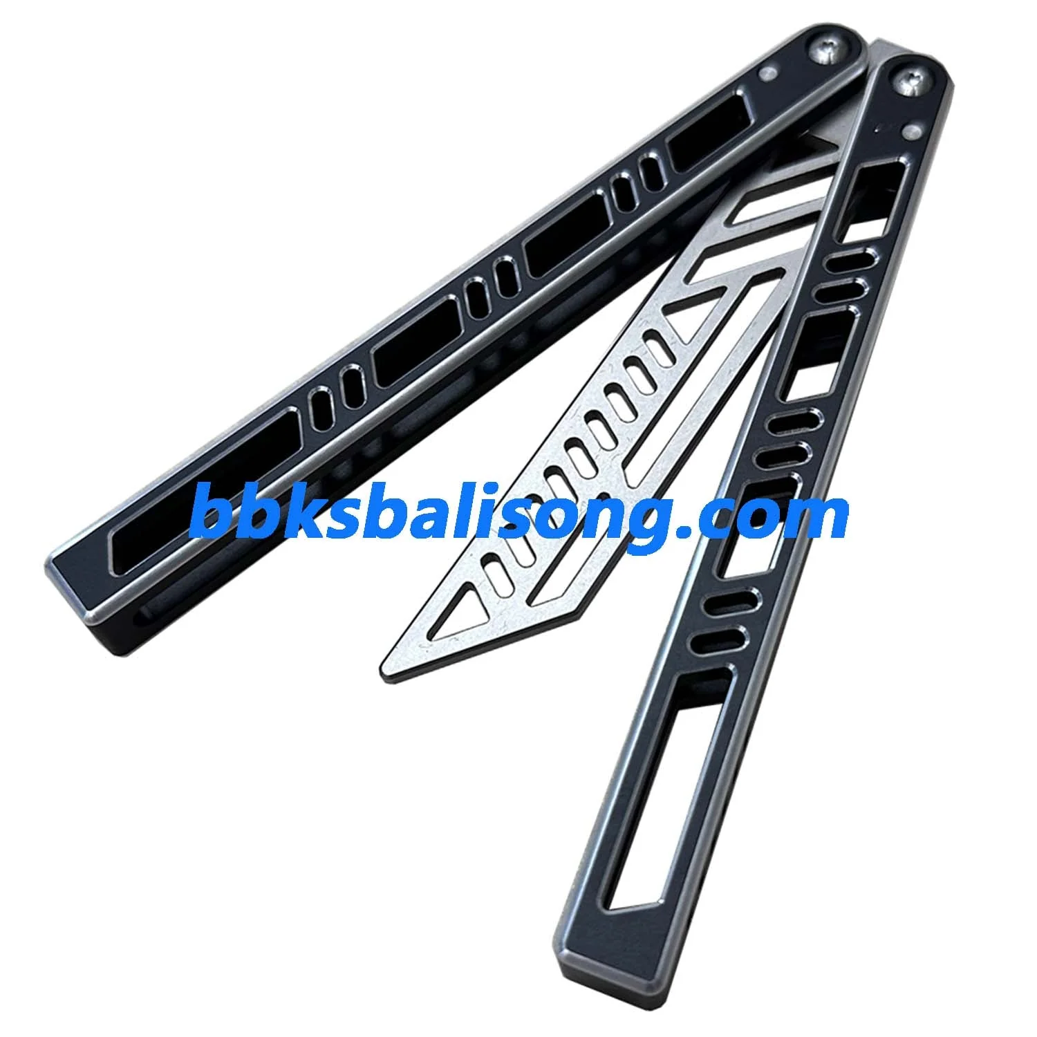 TOUCH TIMES Megalodon Balisong Clone 7075 Aluminum Handle - Image 6