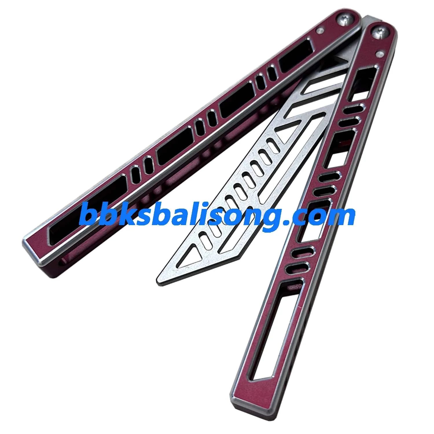 TOUCH TIMES Megalodon Balisong Clone 7075 Aluminum Handle - Image 7