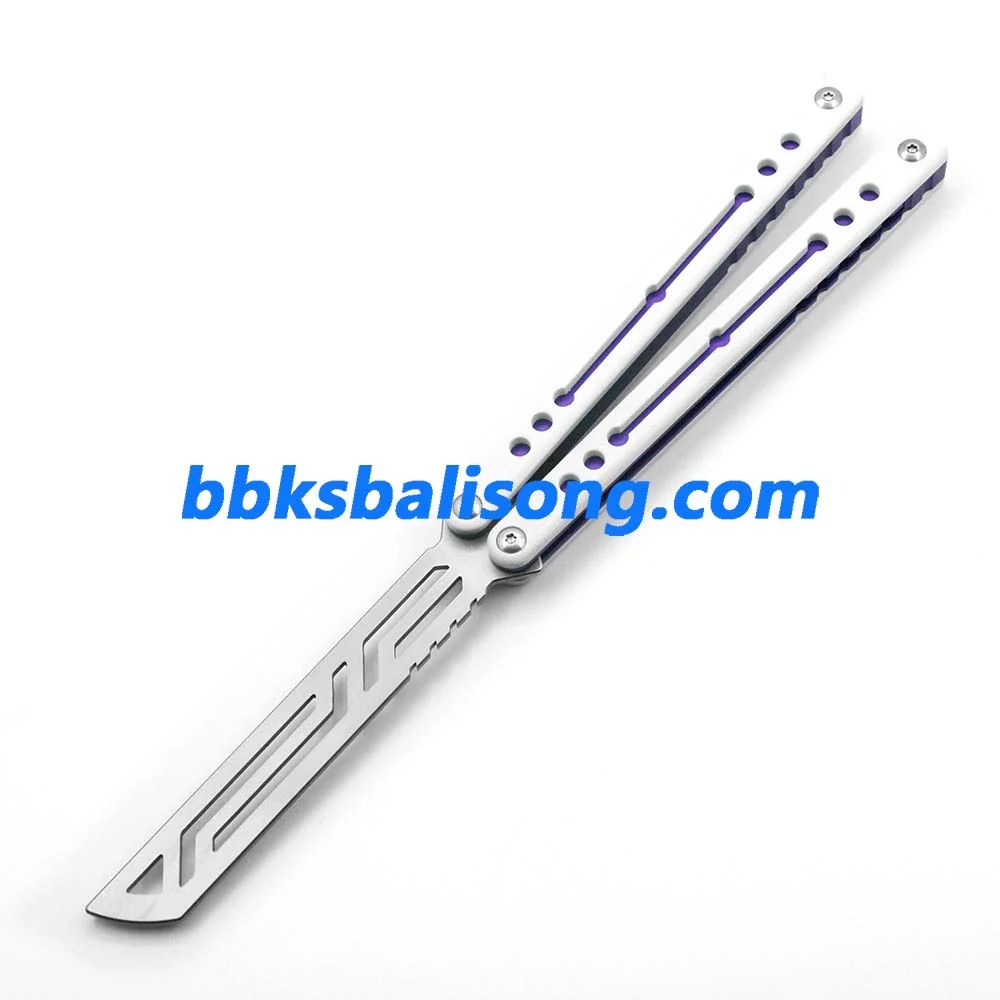 New TOUCH TIMES Nautilus V2 Balisong Clone Hiding Zen Pins - Image 10