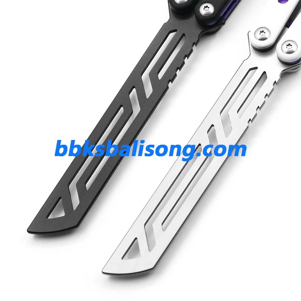 New TOUCH TIMES Nautilus V2 Balisong Clone Hiding Zen Pins - Image 6