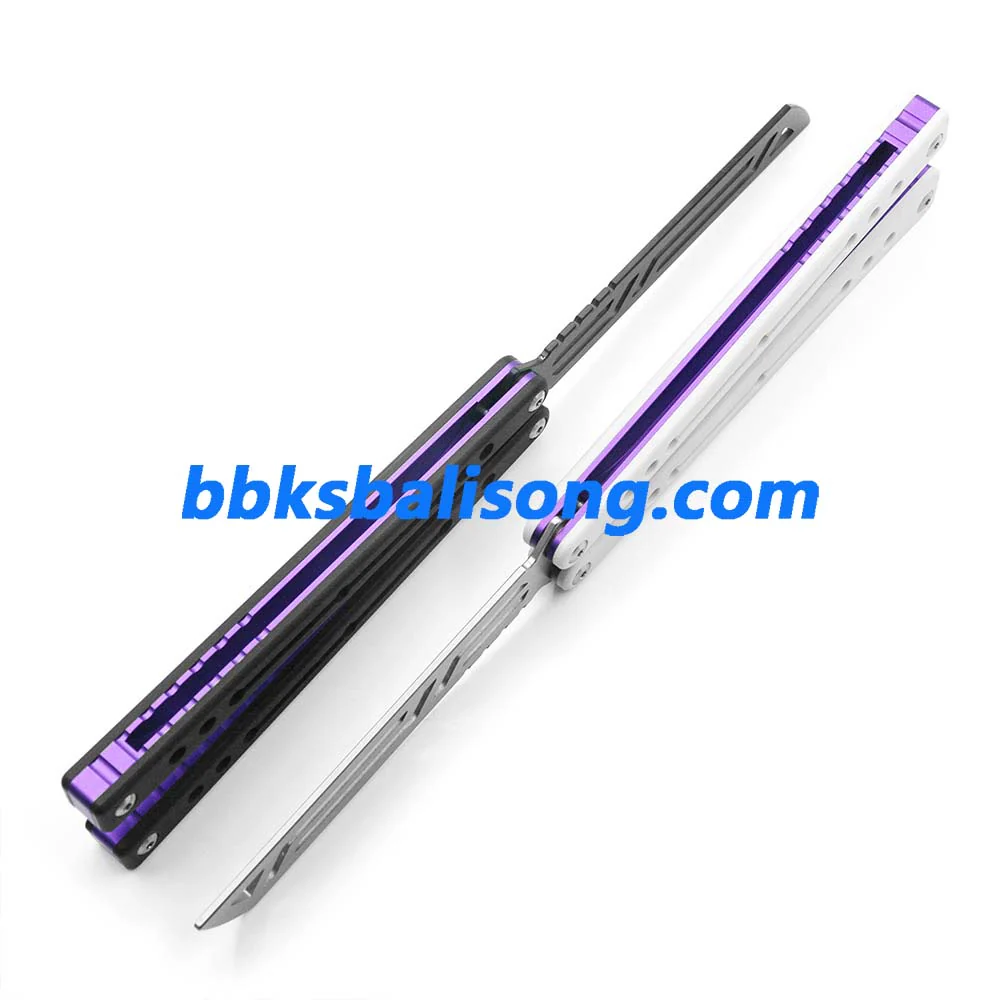 New TOUCH TIMES Nautilus V2 Balisong Clone Hiding Zen Pins - Image 7