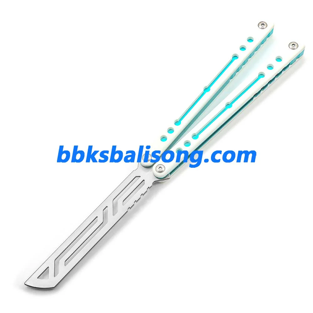 New TOUCH TIMES Nautilus V2 Balisong Clone Hiding Zen Pins - Image 9