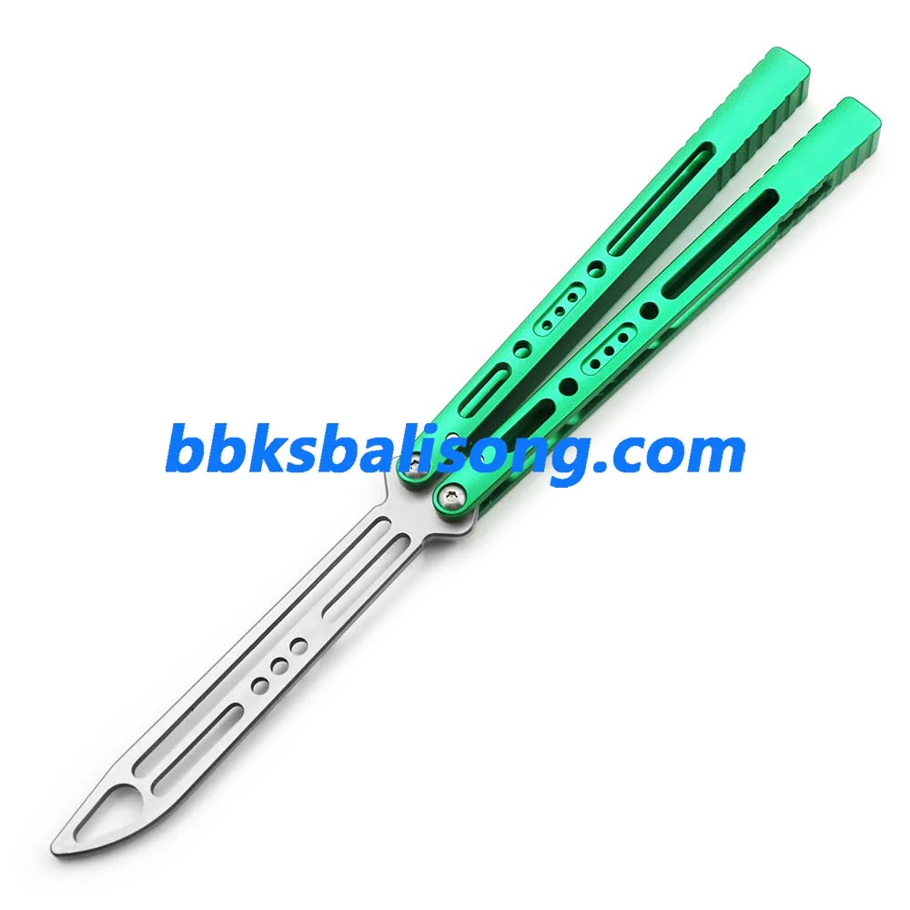 TOUCH TIMES Sentinel Balisong Trainer Clone 6061 Aluminum Handle - Image 10