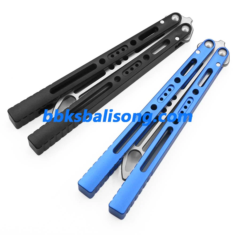TOUCH TIMES Sentinel Balisong Trainer Clone 6061 Aluminum Handle - Image 5