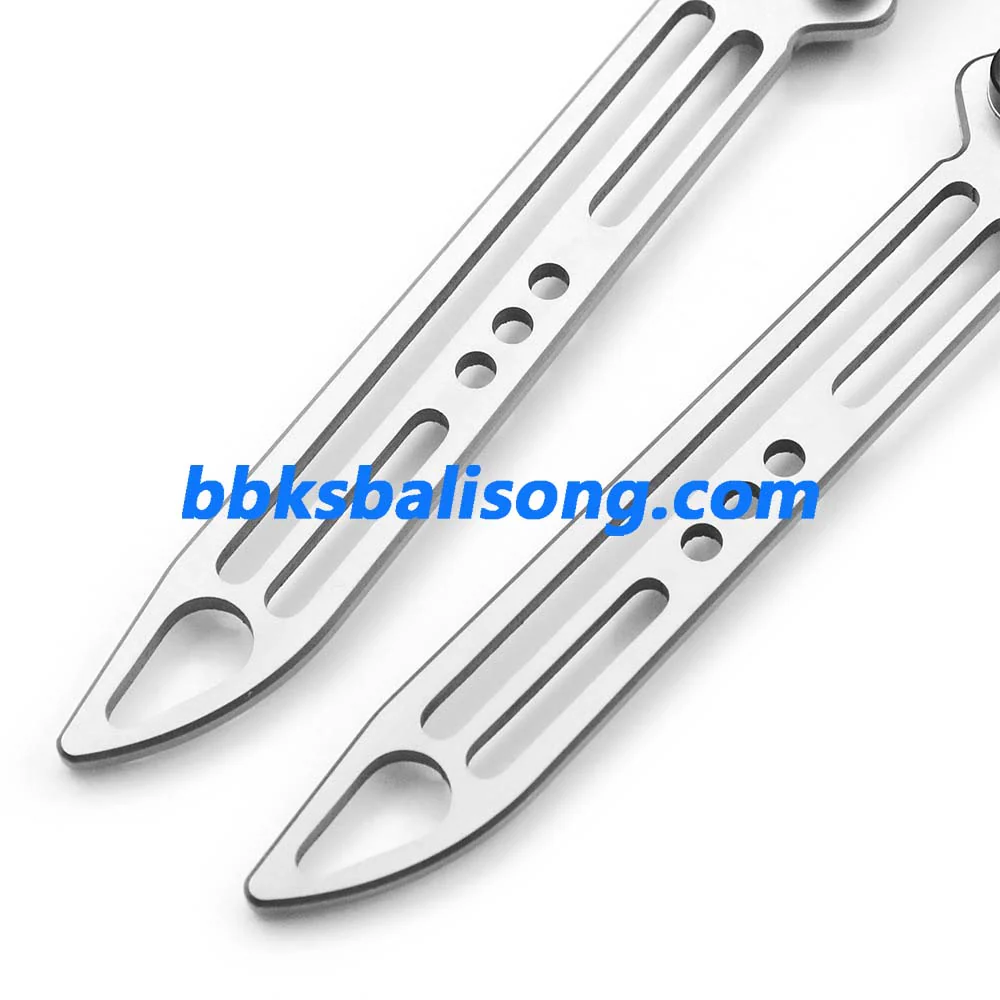 TOUCH TIMES Sentinel Balisong Trainer Clone 6061 Aluminum Handle - Image 6