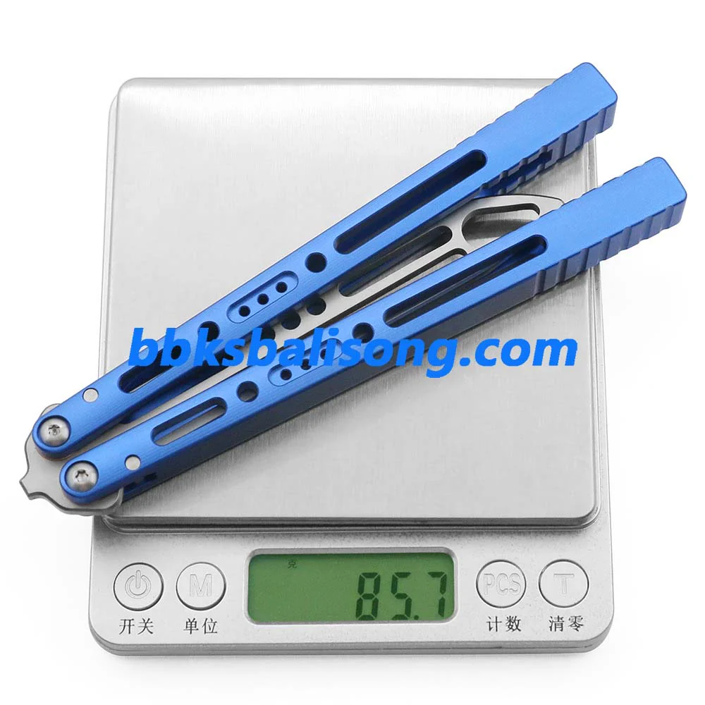 TOUCH TIMES Sentinel Balisong Trainer Clone 6061 Aluminum Handle - Image 7