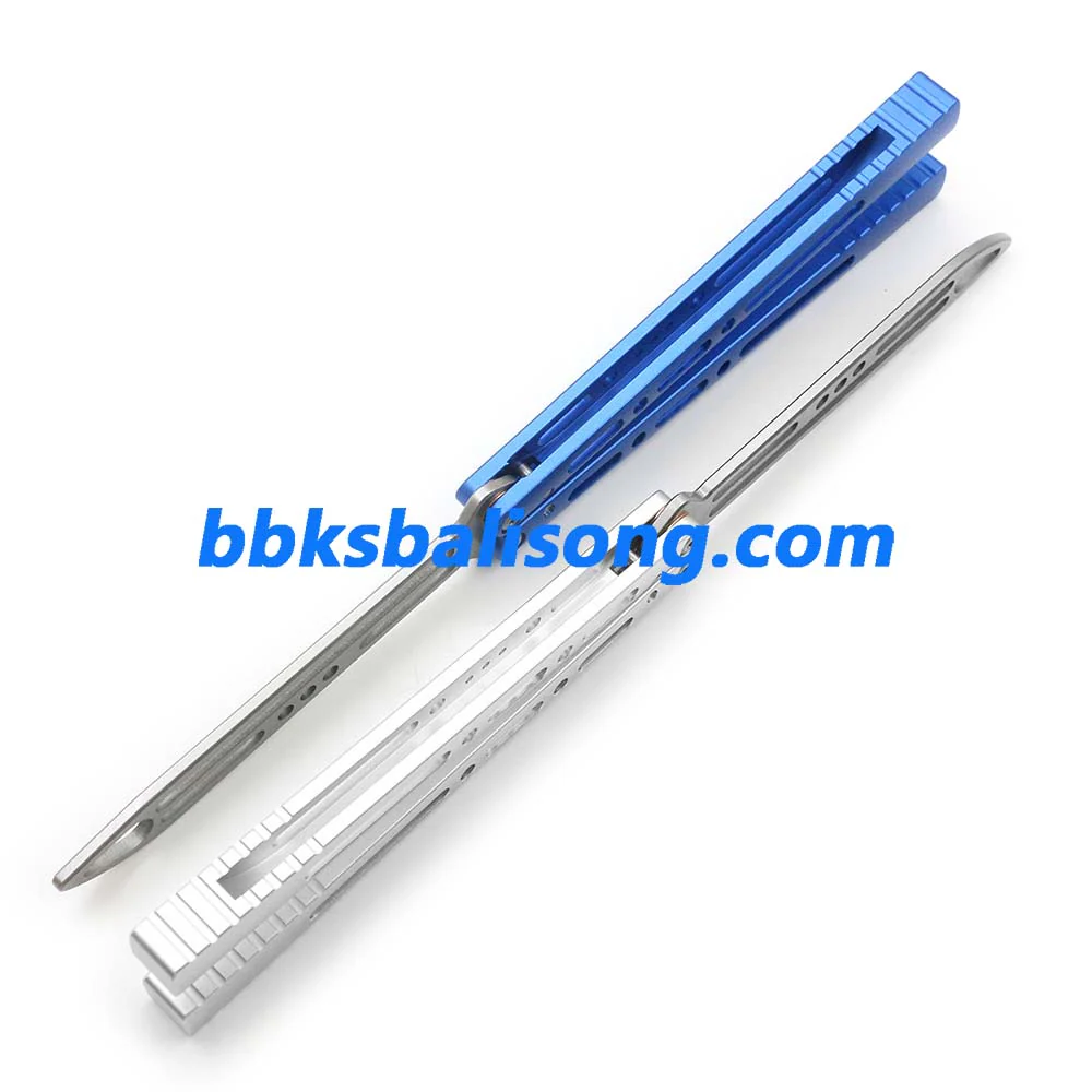 TOUCH TIMES Sentinel Balisong Trainer Clone 6061 Aluminum Handle - Image 9