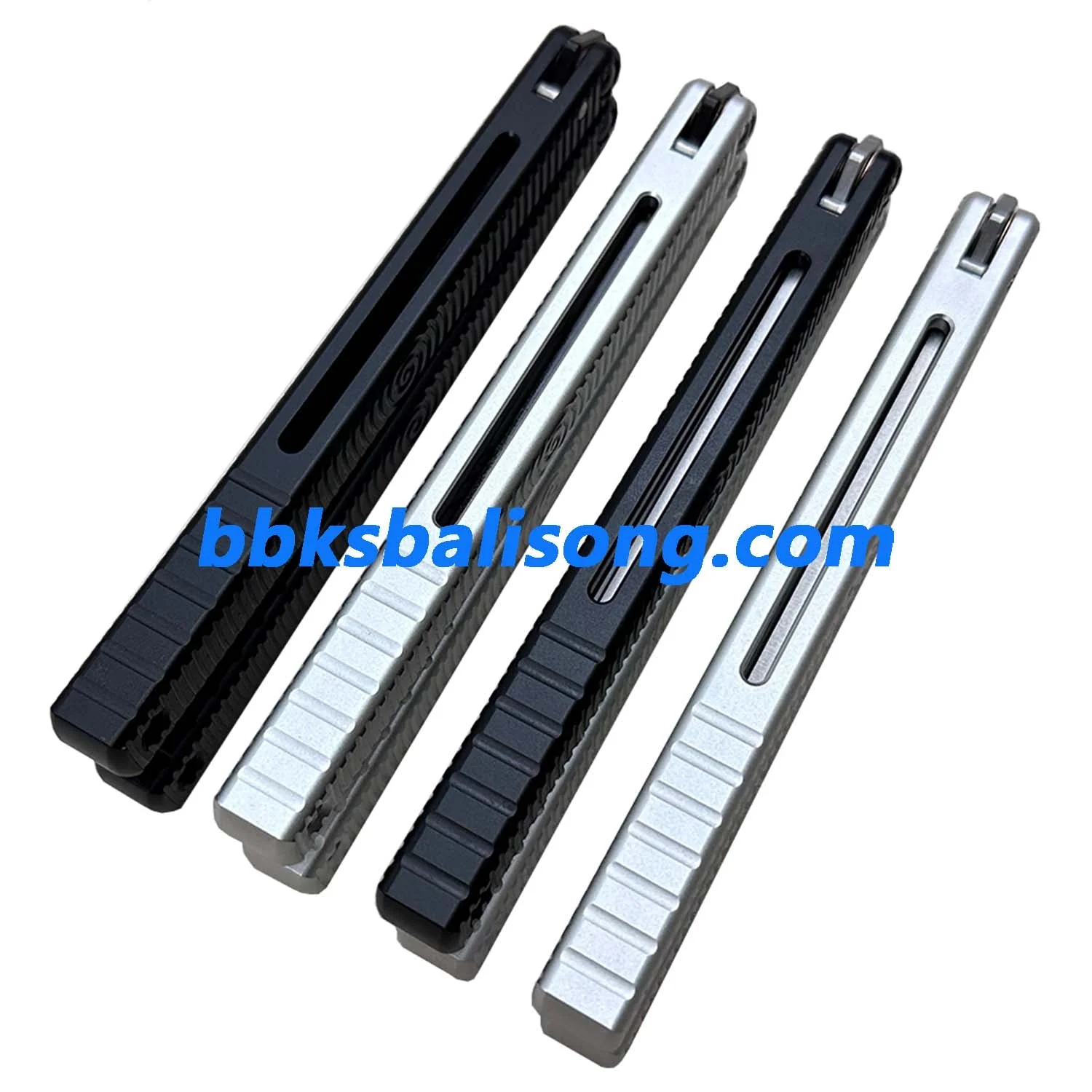 TOUCH TIMES Spiral Kraken V2.5 Balisong Clone 6061 Aluminum Speed Channel handle - Image 3