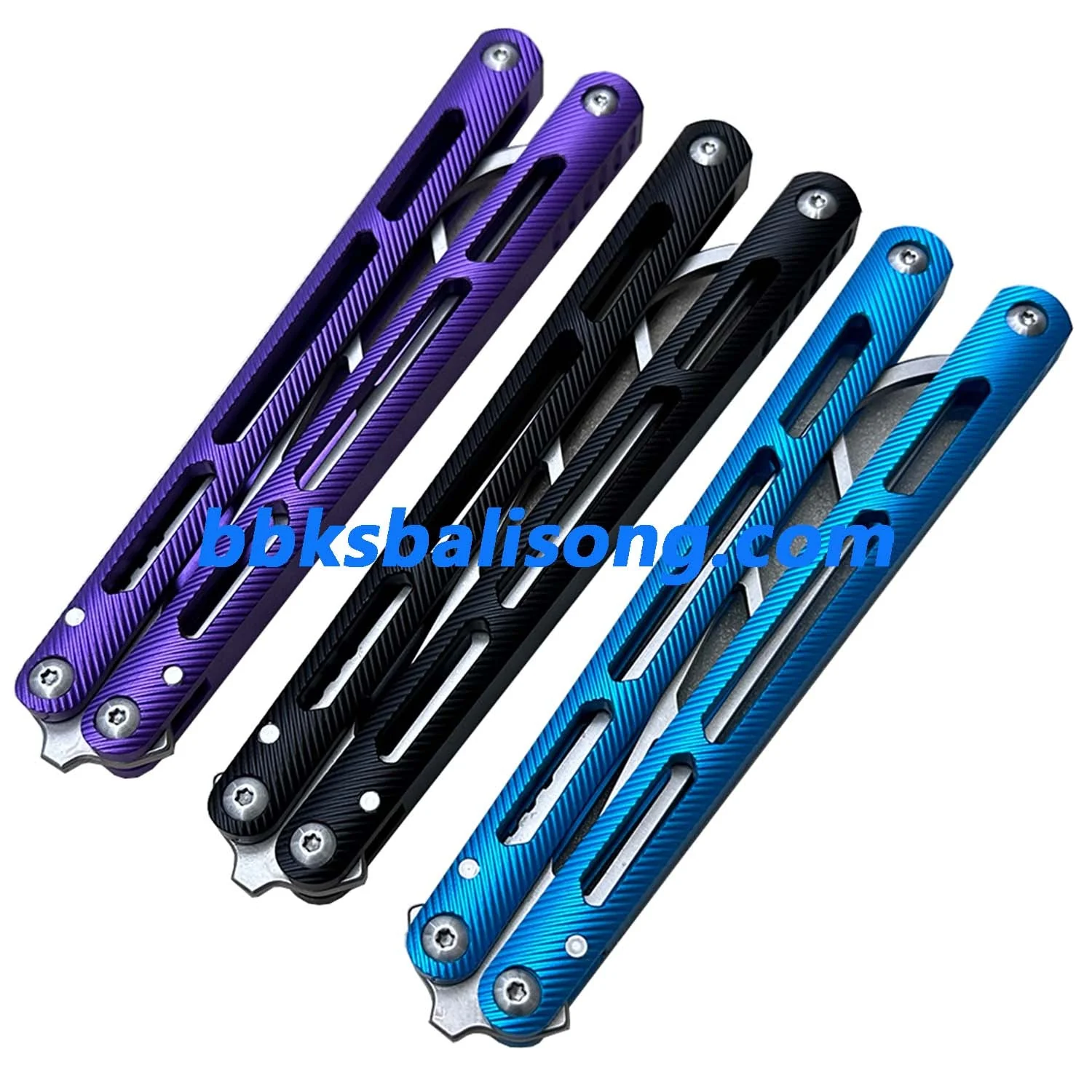 TOUCH TIMES Tsunami Balisong Clone 7075 Aluminum Handle - Image 3