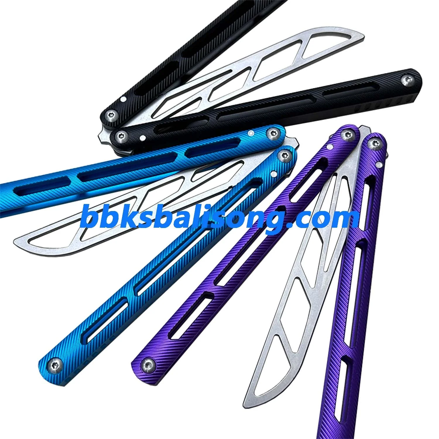 TOUCH TIMES Tsunami Balisong Clone 7075 Aluminum Handle - Image 4