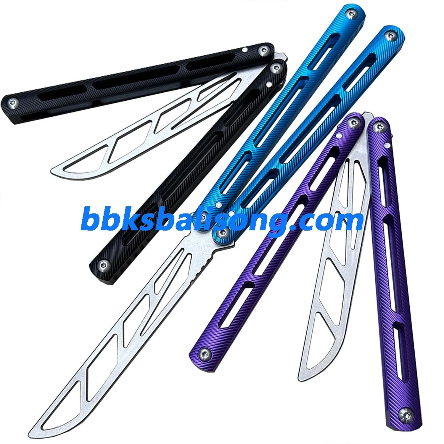 TOUCH TIMES Tsunami Balisong Clone 7075 Aluminum Handle - Image 5