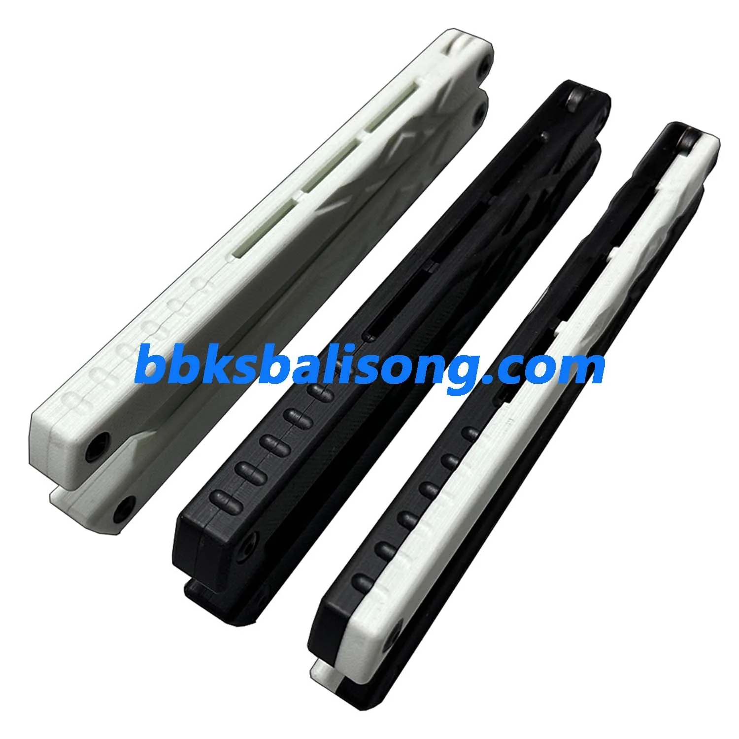XDYY G10 Swordfish Balisong Clone G10 handle G10 blade Bushing System - Image 6