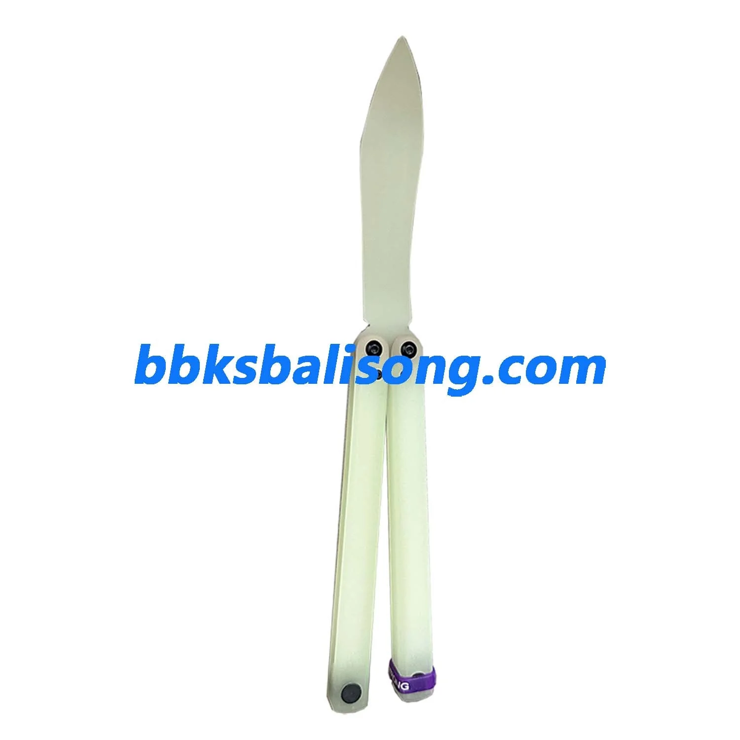 Yuppie Luminous Fluorescent Plastic Balisong - Image 16