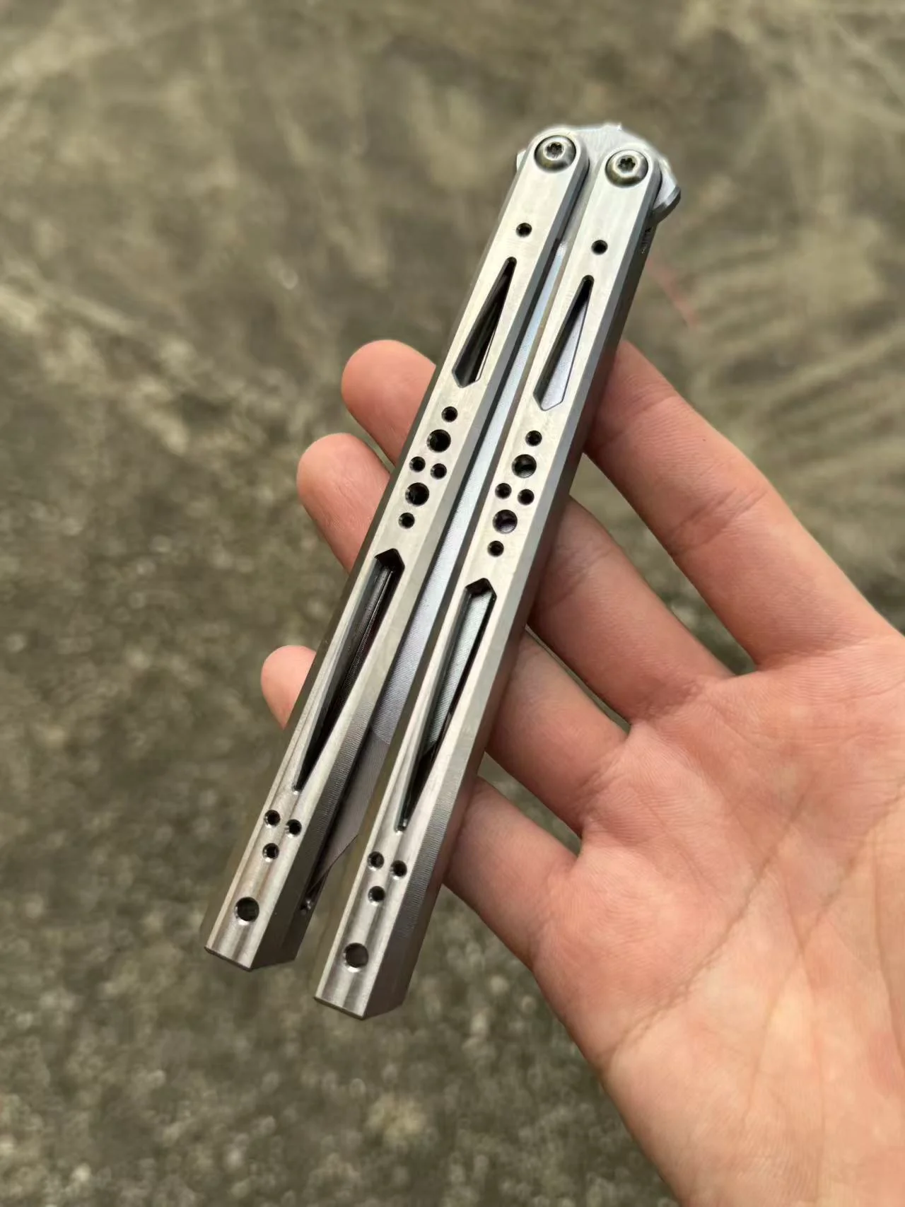 Zunmade Ryworx Ga Balisong Clone Titanium Handle - Image 13
