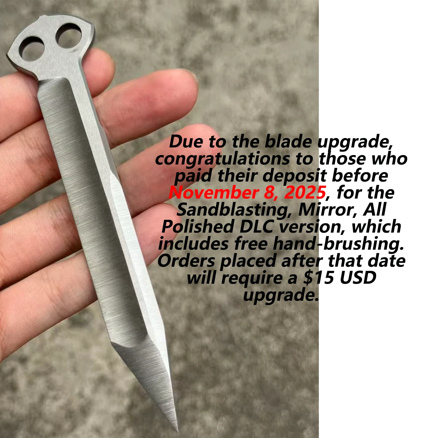 Zunmade Ryworx Ga Balisong Clone Titanium Handle - Image 15