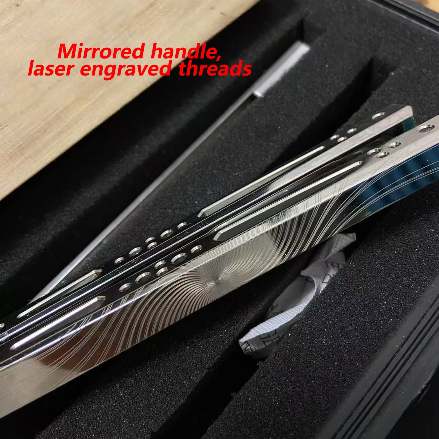 Zunmade Ryworx Ga Balisong Clone Titanium Handle - Image 4