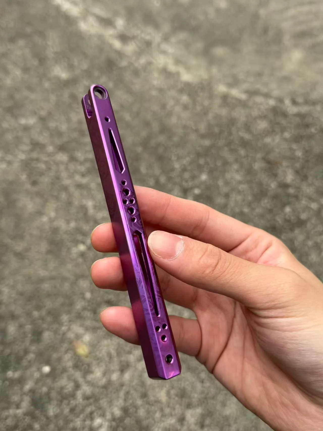 Zunmade Ryworx Ga Balisong Clone Titanium Handle - Image 5