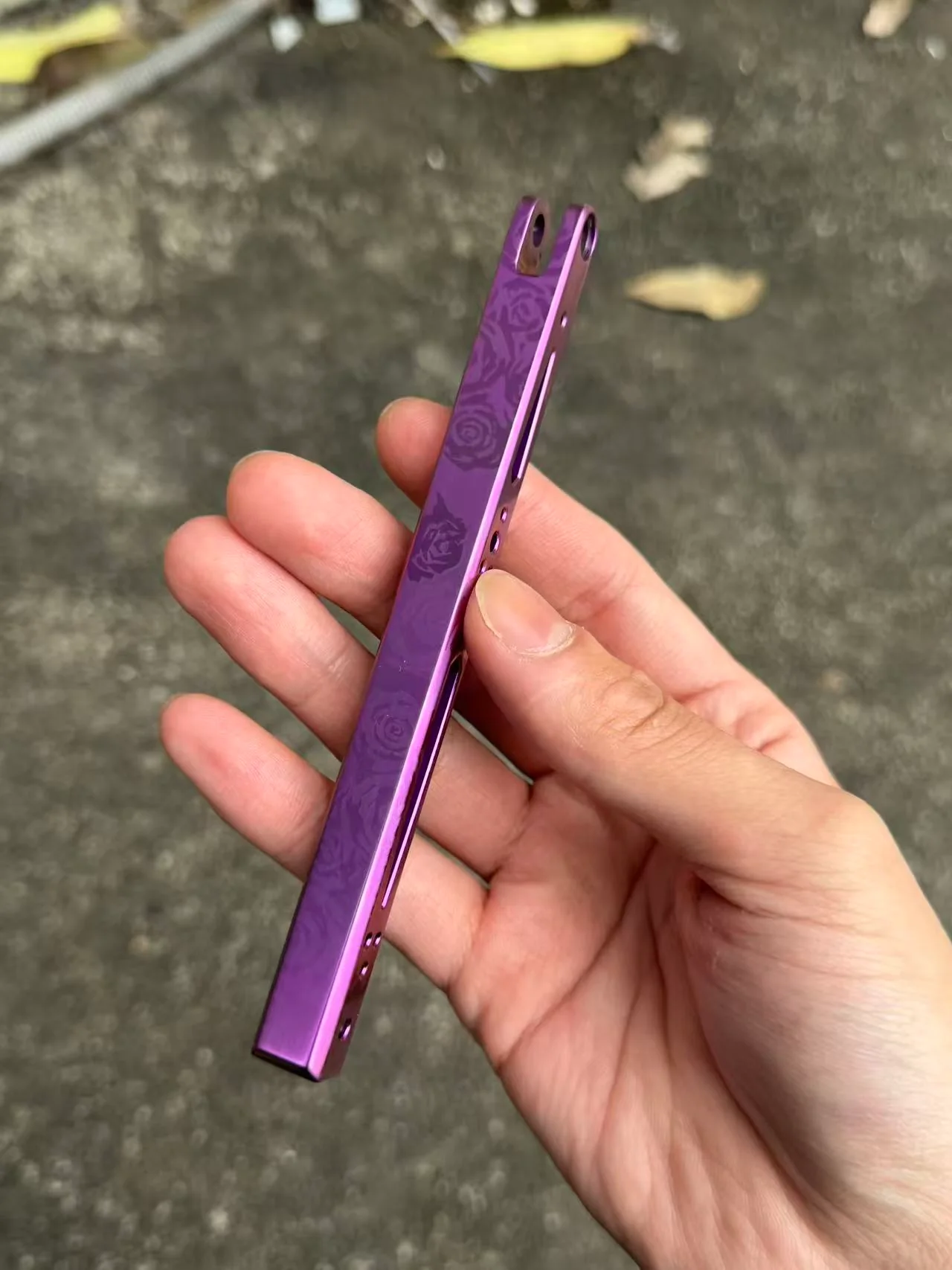 Zunmade Ryworx Ga Balisong Clone Titanium Handle - Image 6